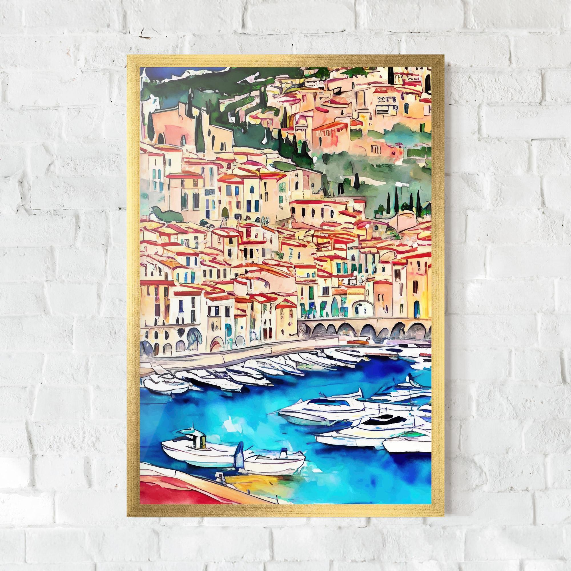 Рамкиран постер French City mockup 0