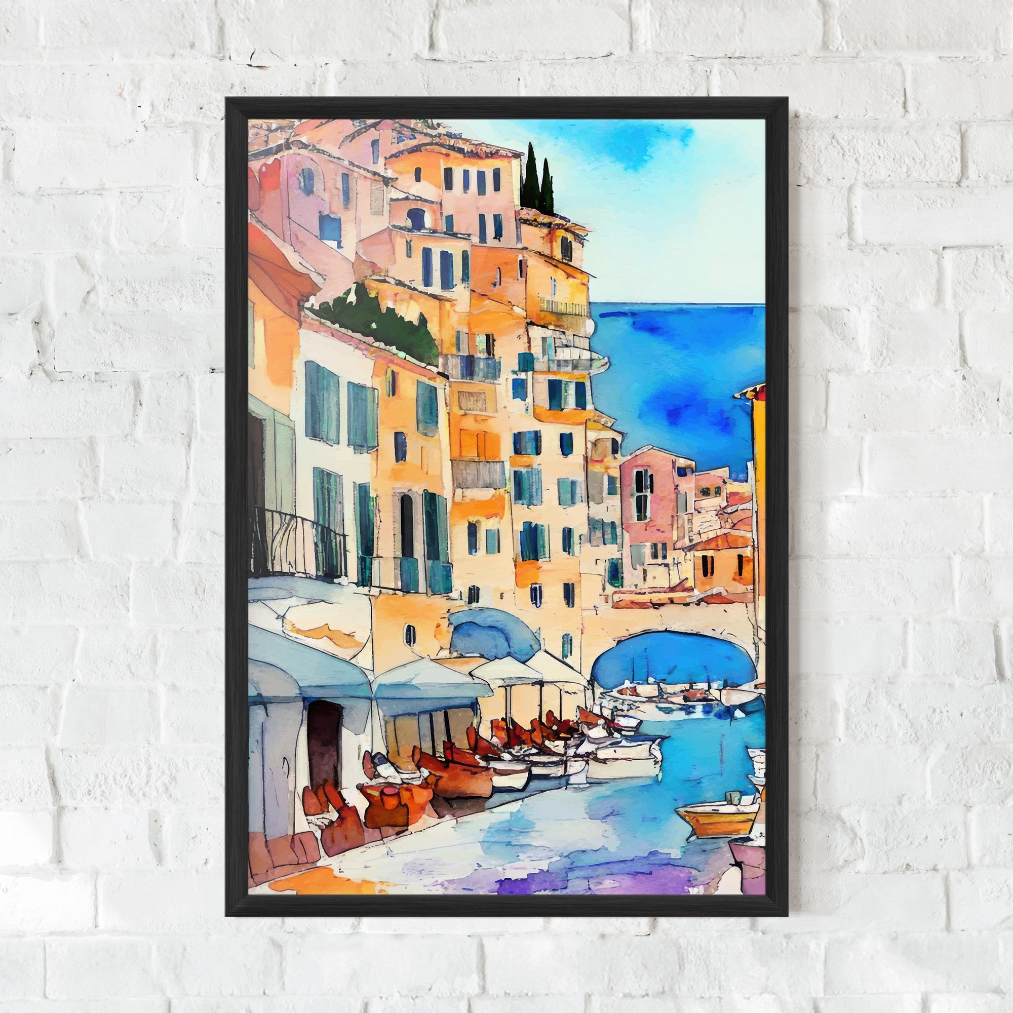 France Watercolor mockup 0