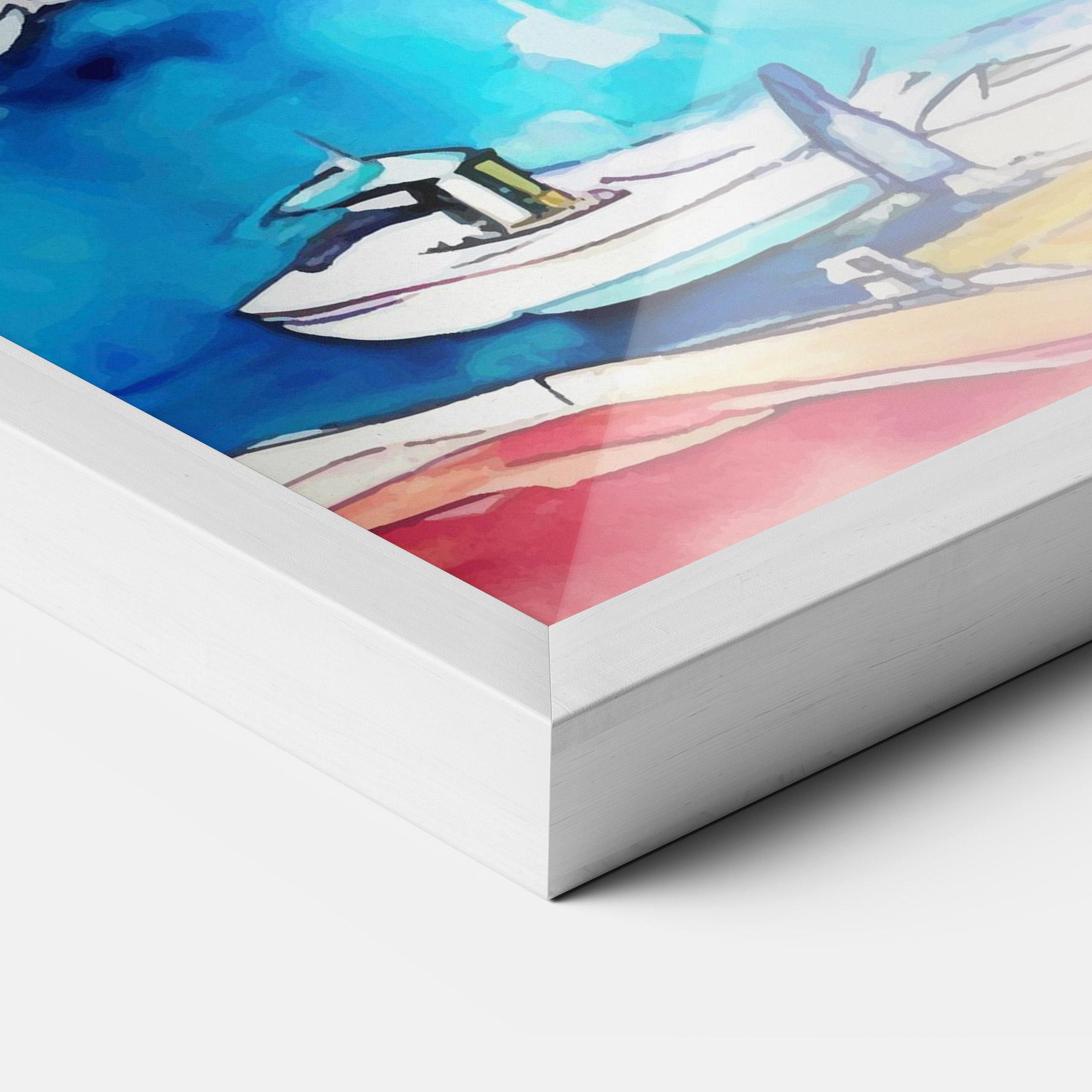 Рамкиран постер French City mockup 3