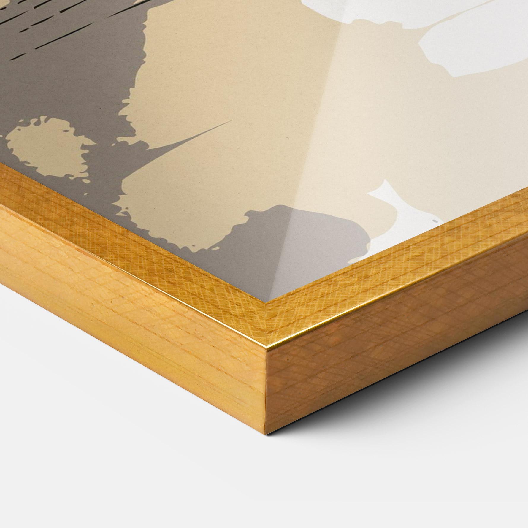 Рамкиран постер Art Palace Of Versailles mockup 3