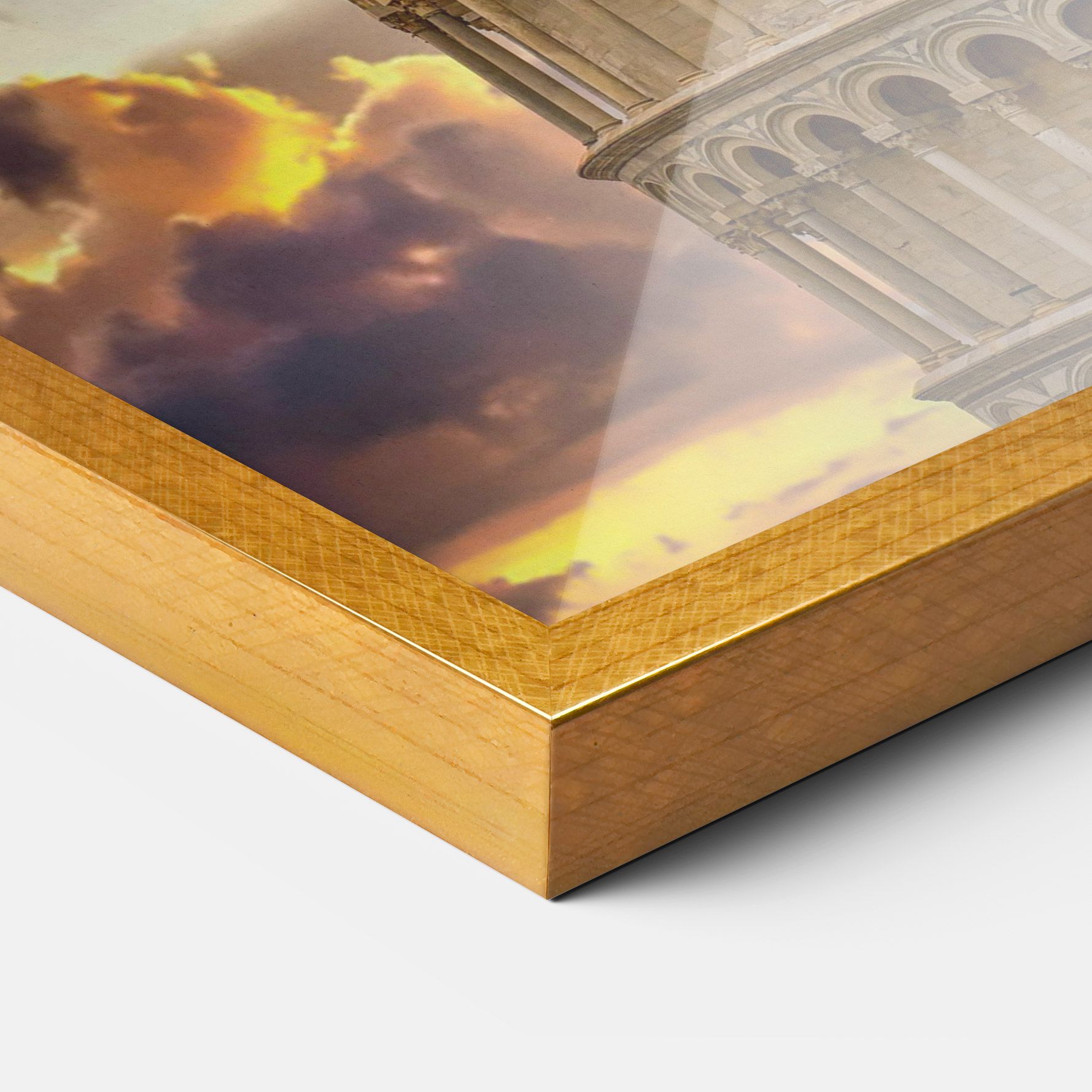 Tower Of Pisa Sunset mockup 3