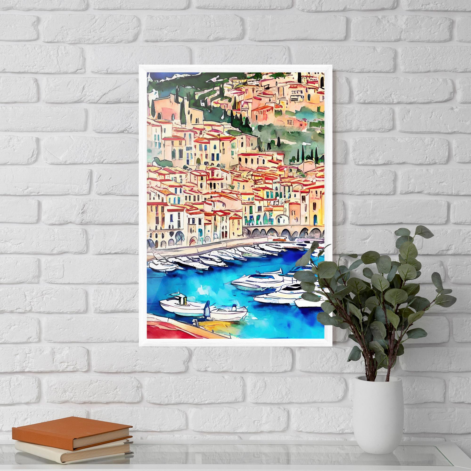 Рамкиран постер French City mockup 5