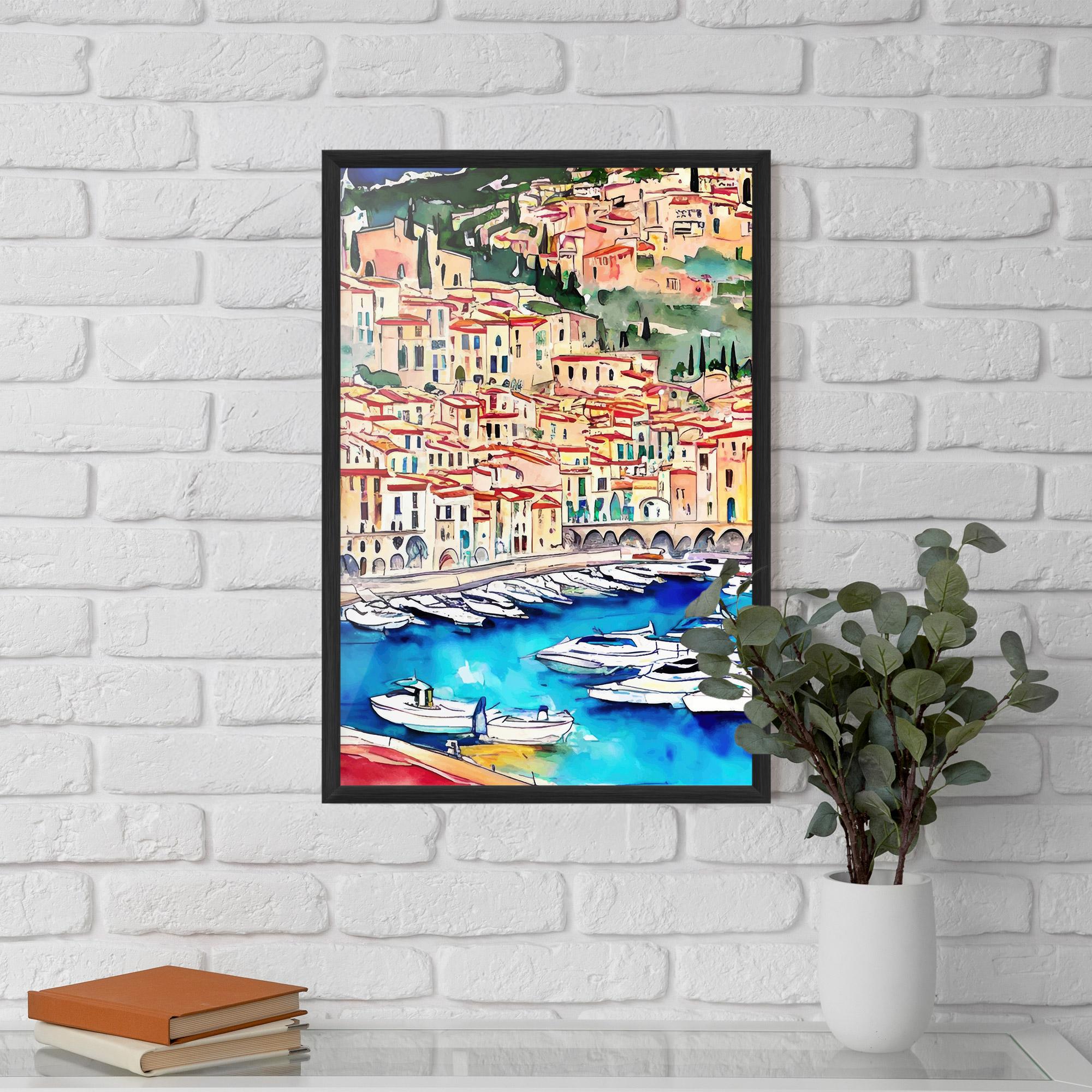 Рамкиран постер French City mockup 5