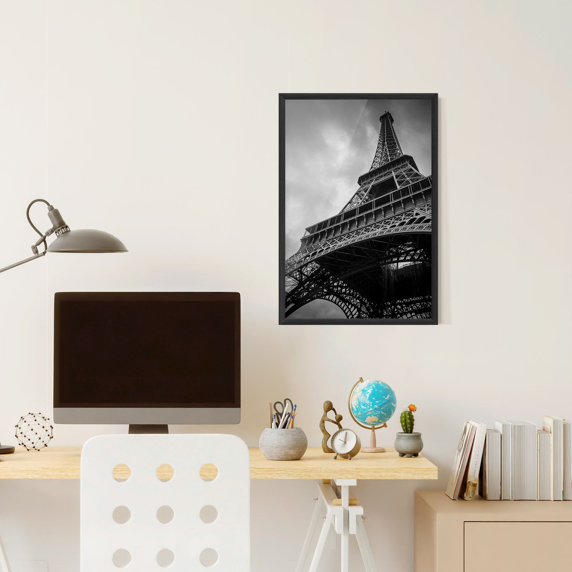 Eiffel Grey Tower mockup 6