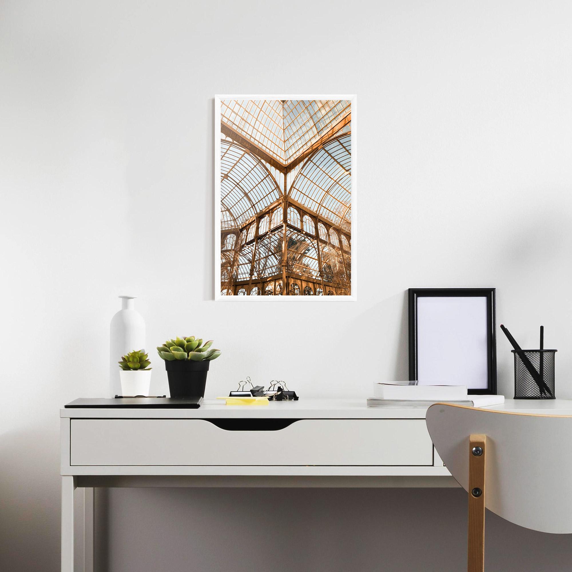 Рамкиран постер Crystal Palace mockup 7