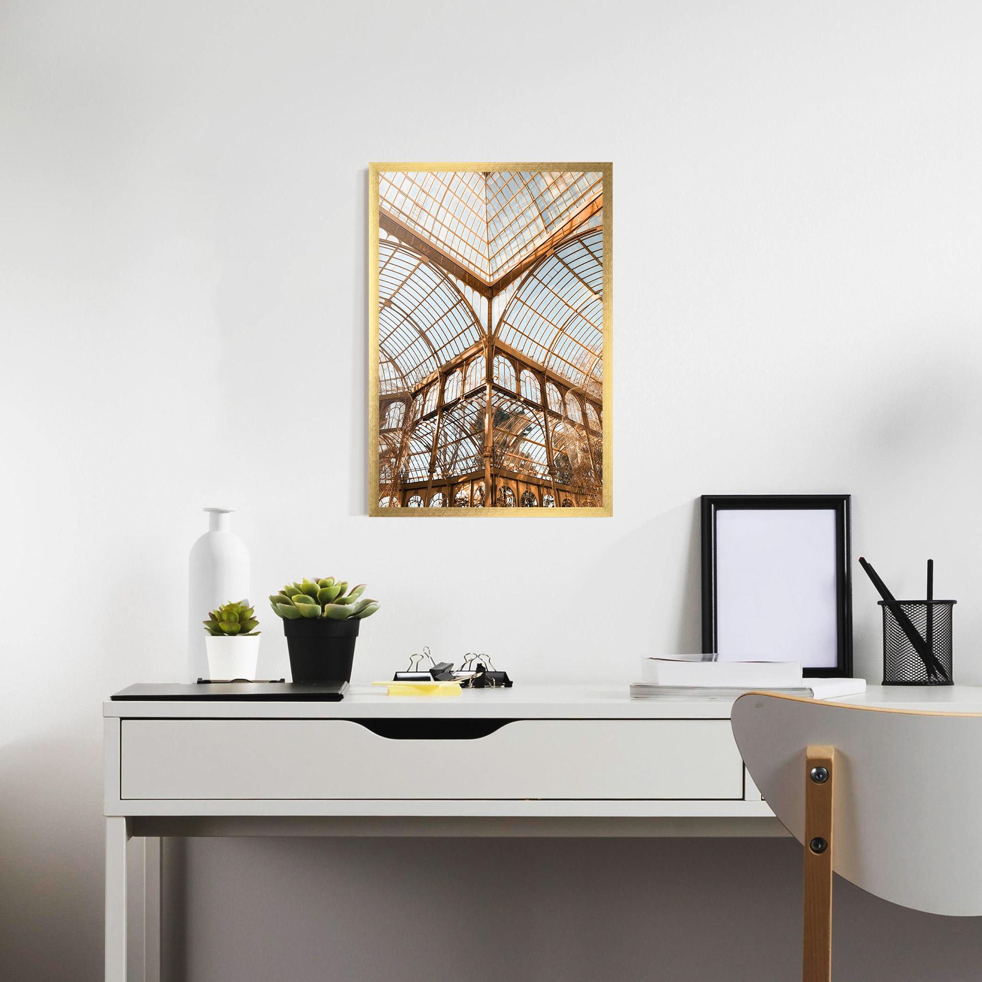 Рамкиран постер Crystal Palace mockup 7