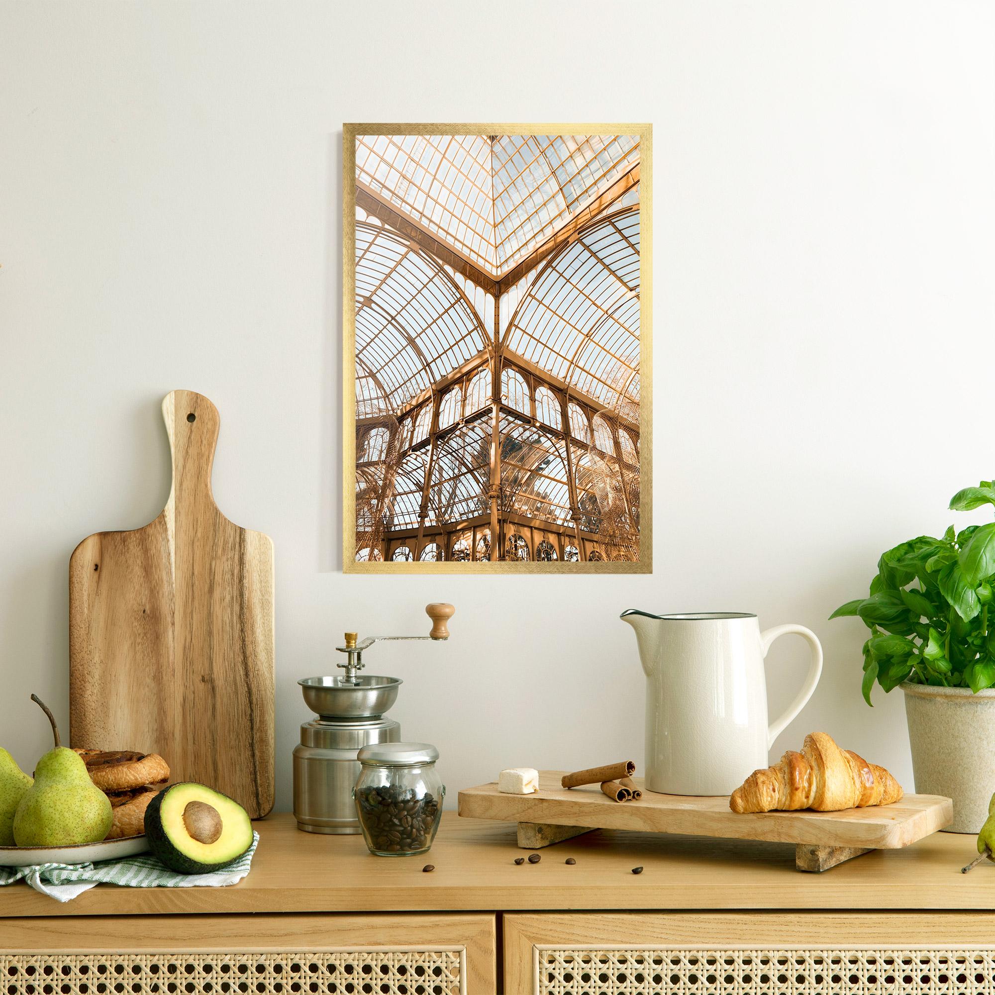 Рамкиран постер Crystal Palace mockup 8