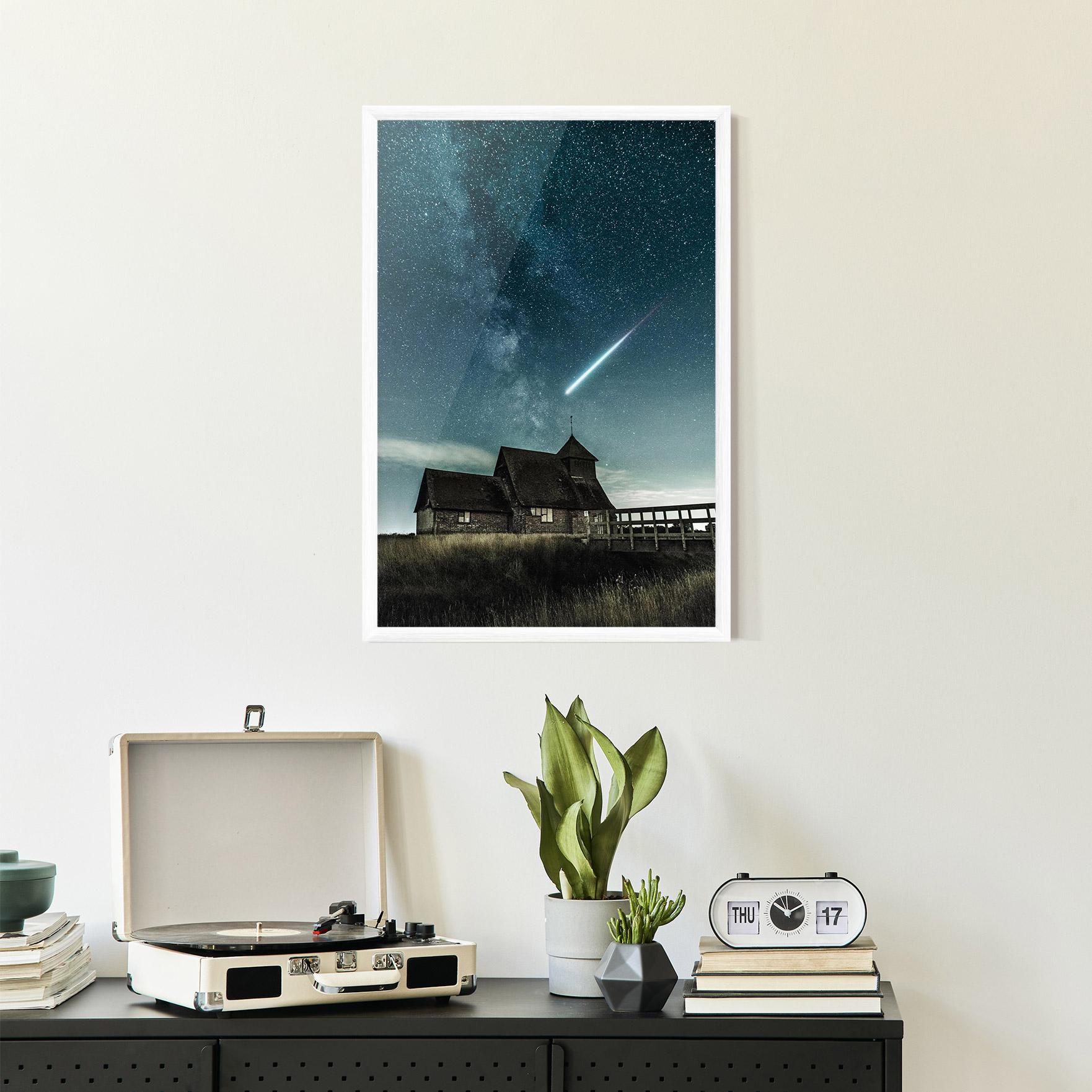 Рамкиран постер Falling Star mockup 2