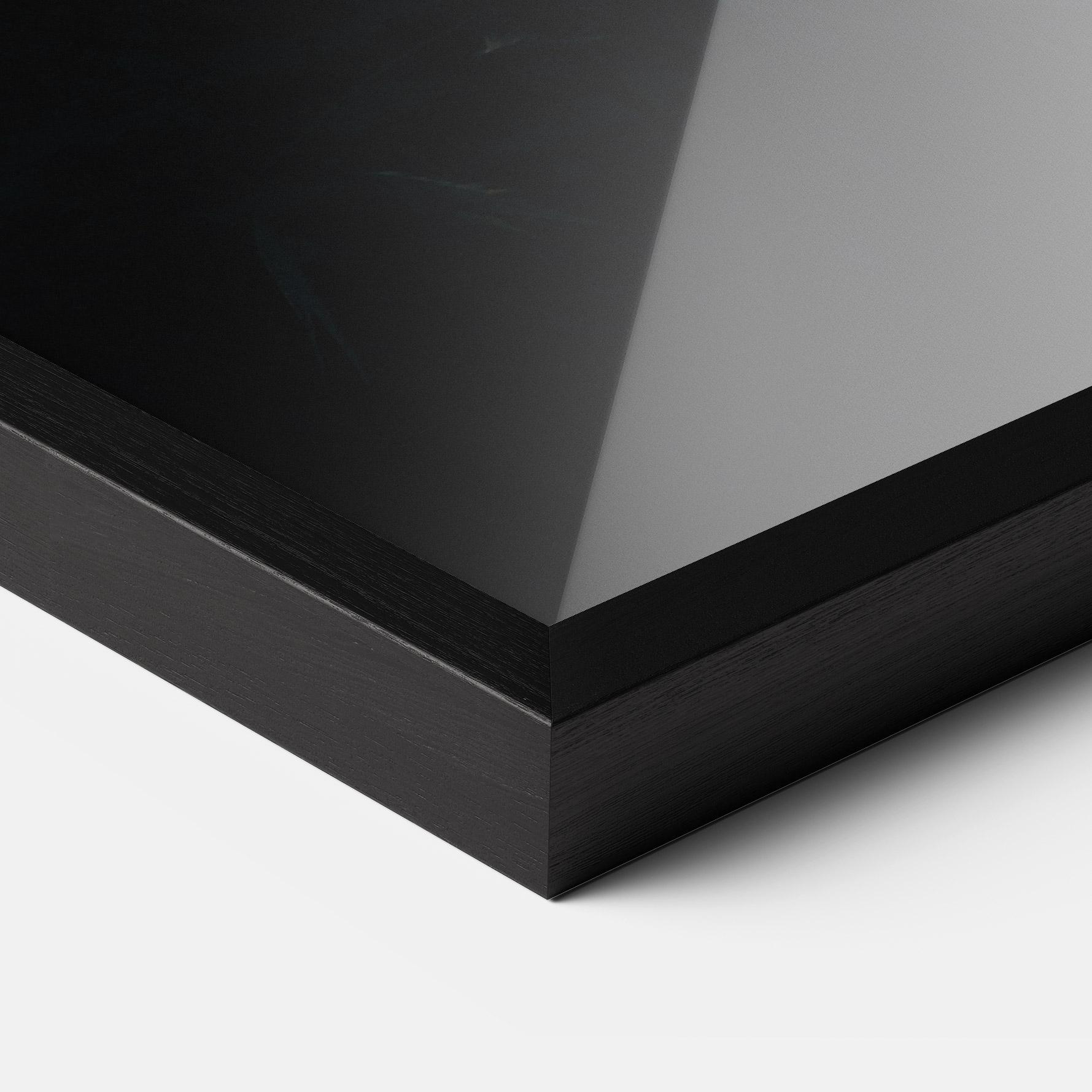 Рамкиран постер Small Leaves Sunset mockup 3