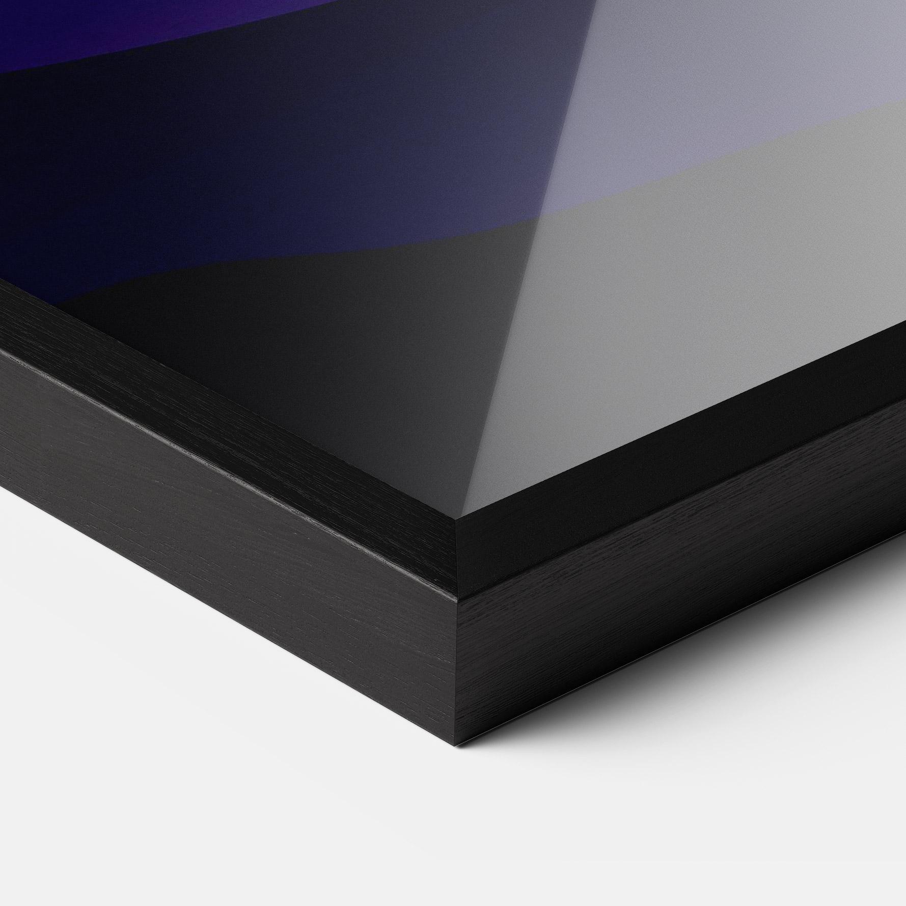 Рамкиран постер Sunset Purple mockup 3