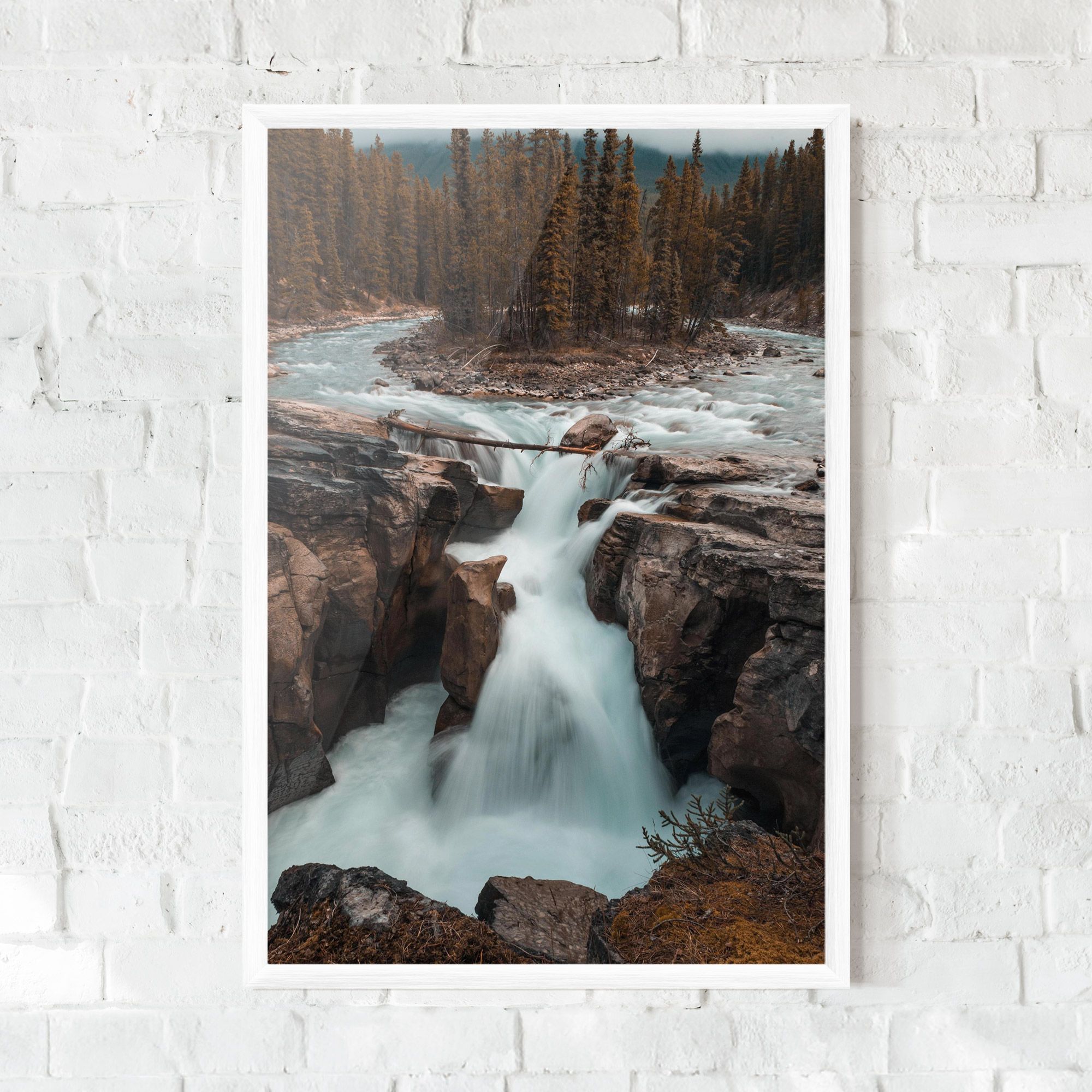 Orange Trees Waterfall mockup 0