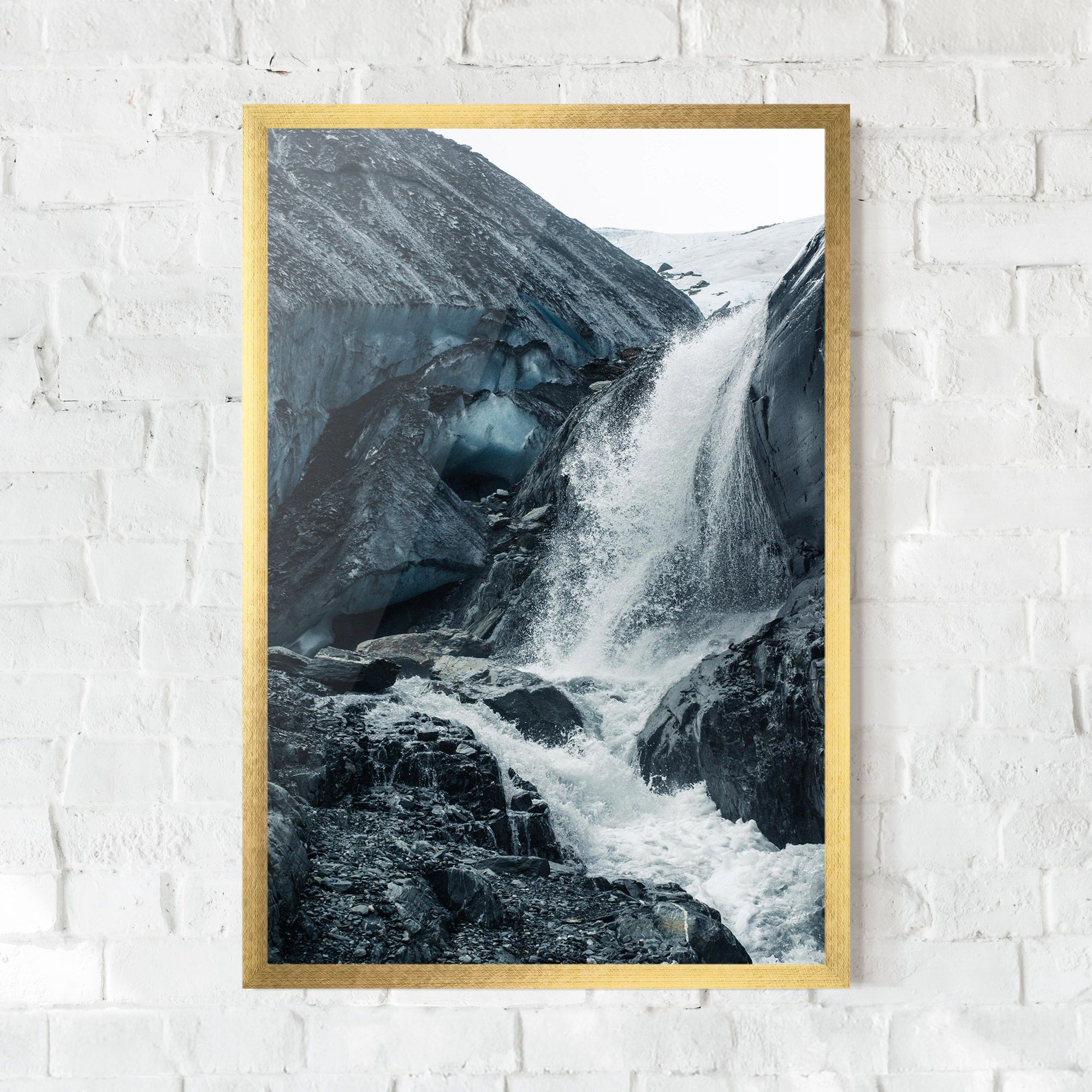 Blue Rocks Waterfall mockup 0