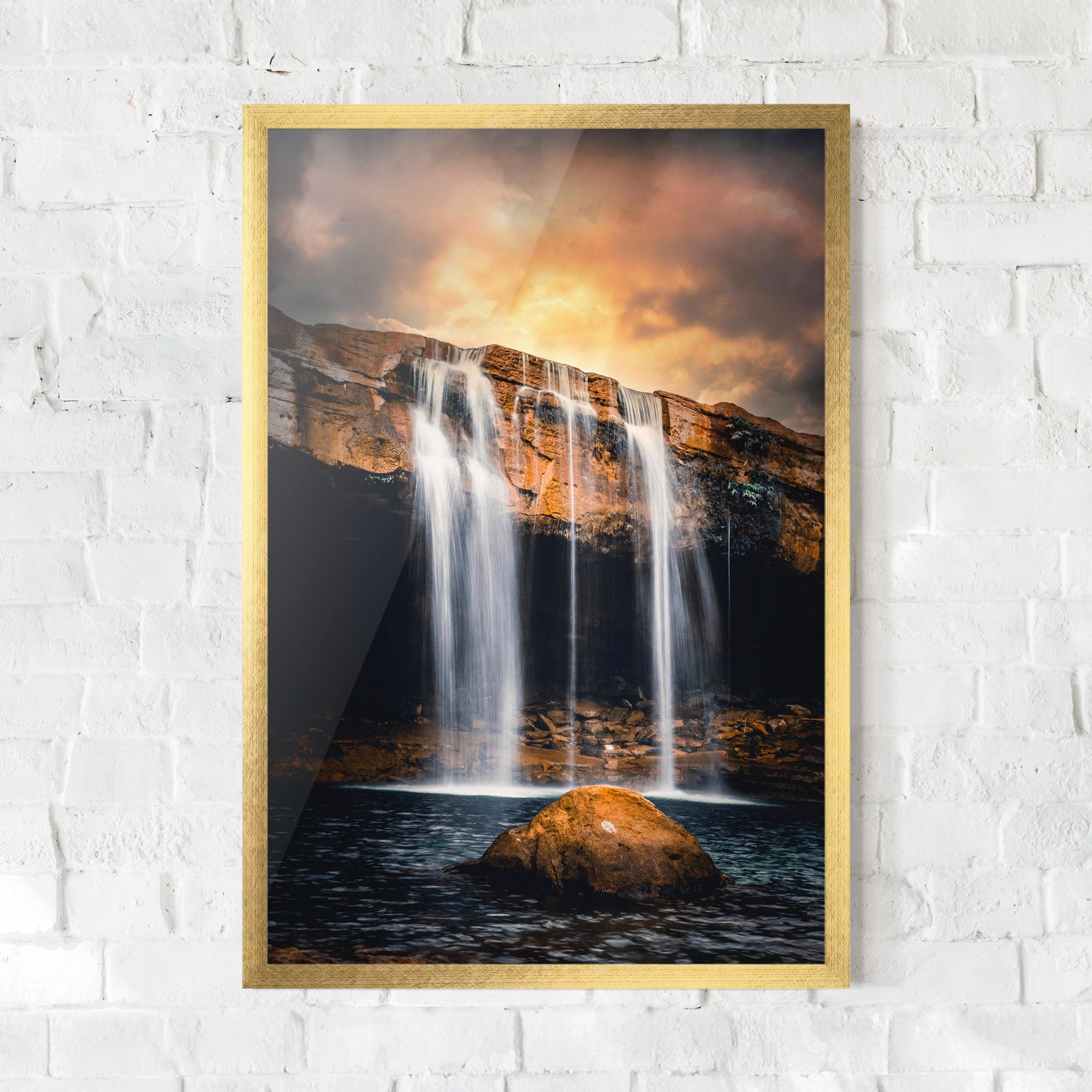 Waterfall Place To Hide mockup 0