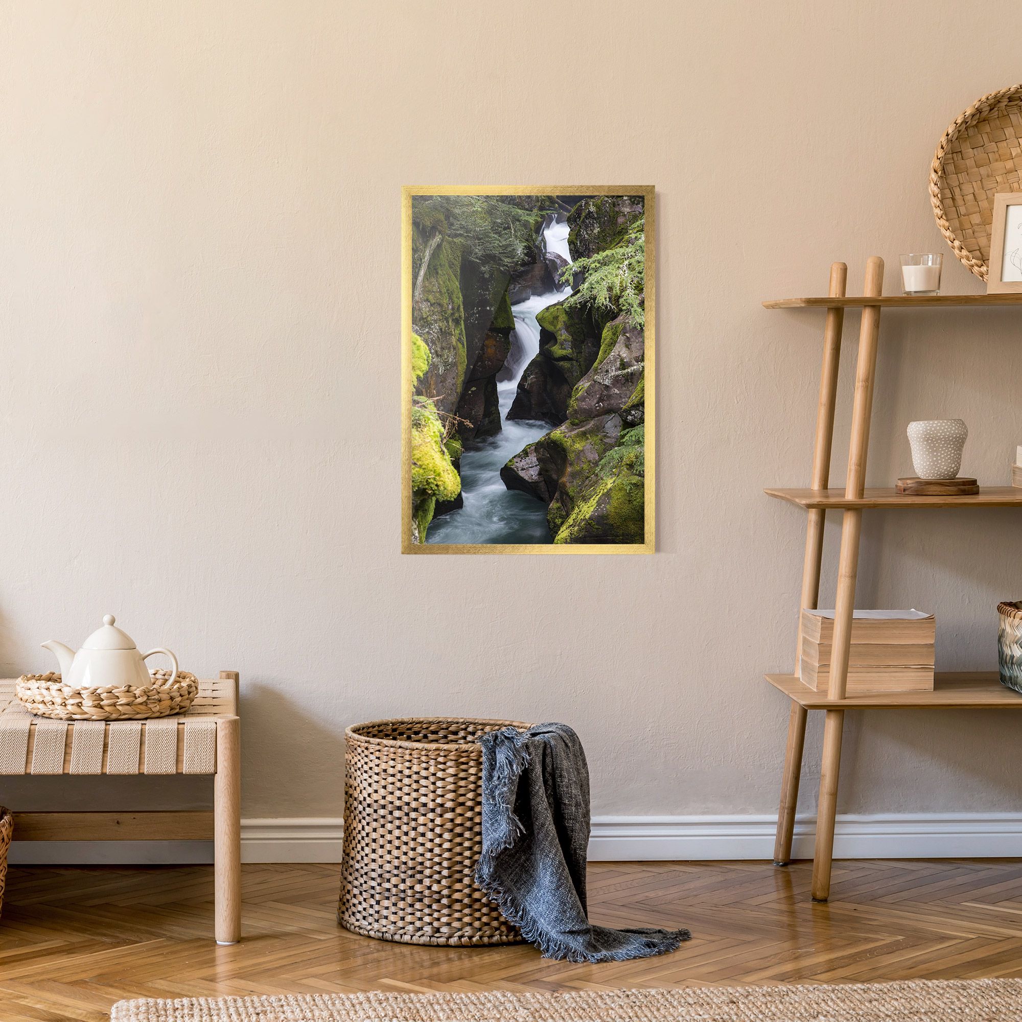 Water Falling Forest mockup 9