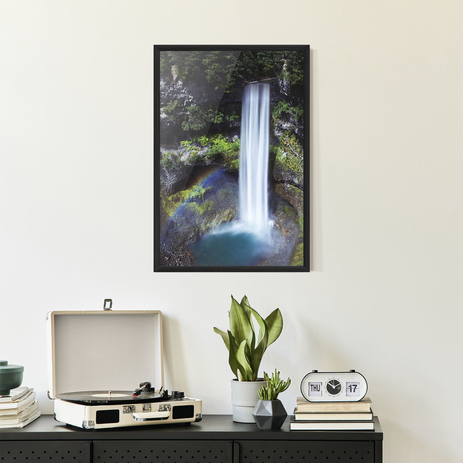 Pretty Rainbow Waterfall mockup 2