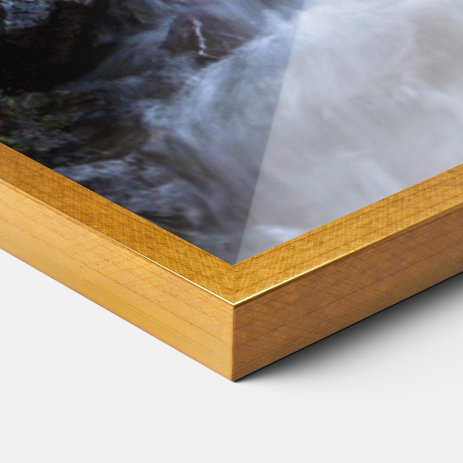 Рамкиран постер Water Falling Field mockup 3