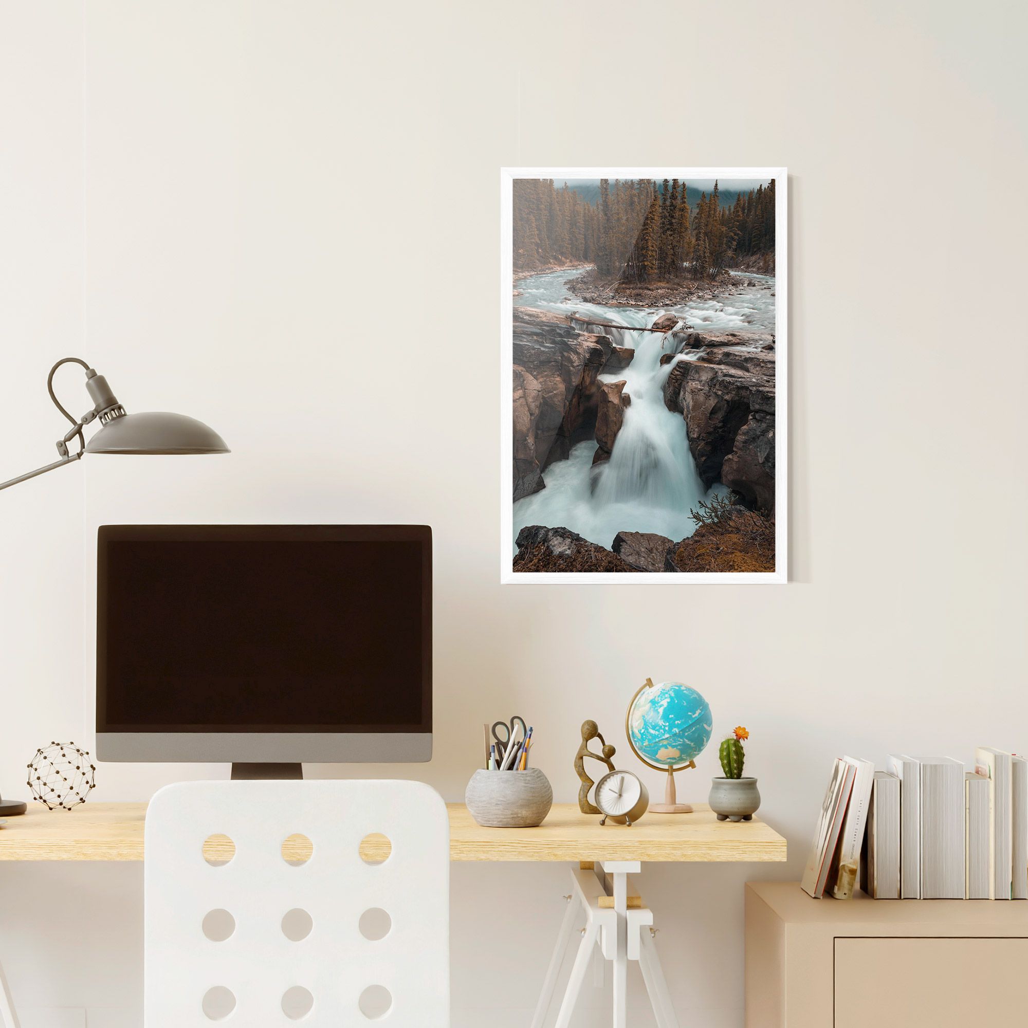 Orange Trees Waterfall mockup 6