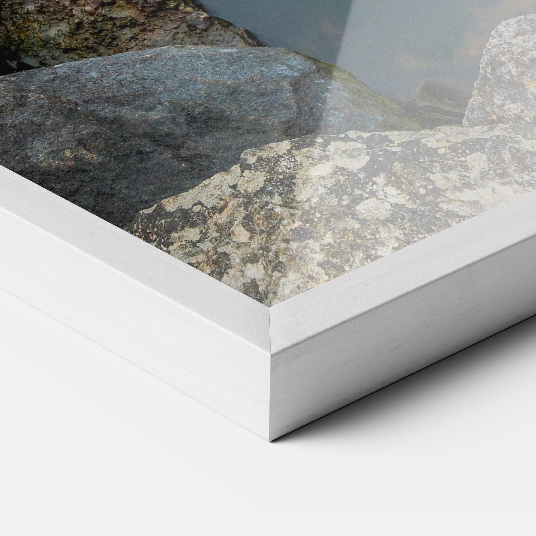 Рамкиран постер Lake Sunset mockup 3