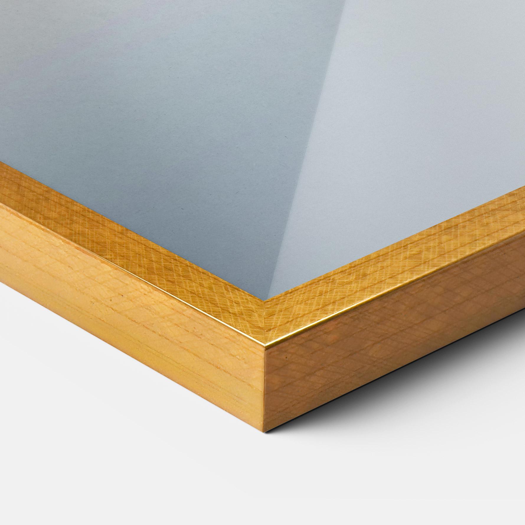 Рамкиран постер Nice Lake mockup 3