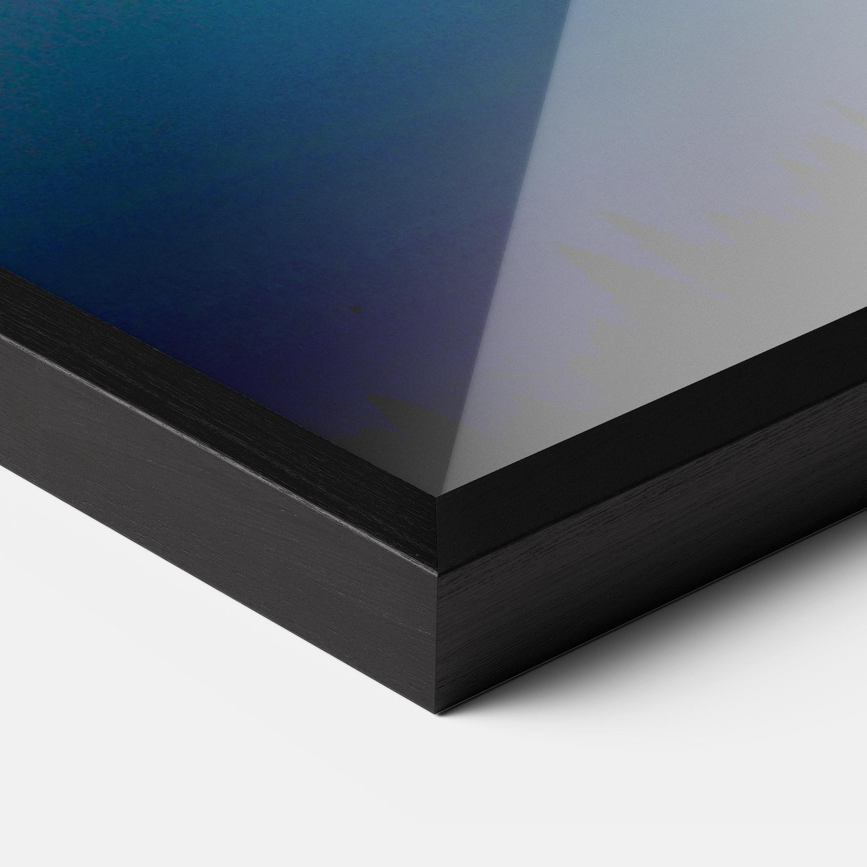 Рамкиран постер Blue Sky Lake mockup 3