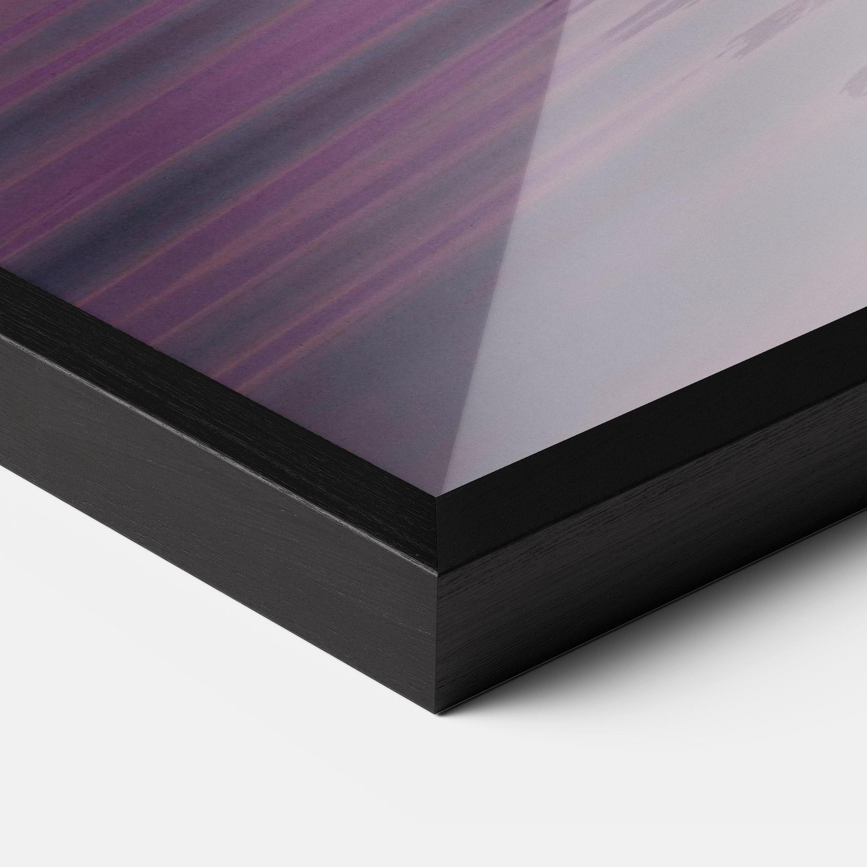 Рамкиран постер Pink Landscape mockup 3