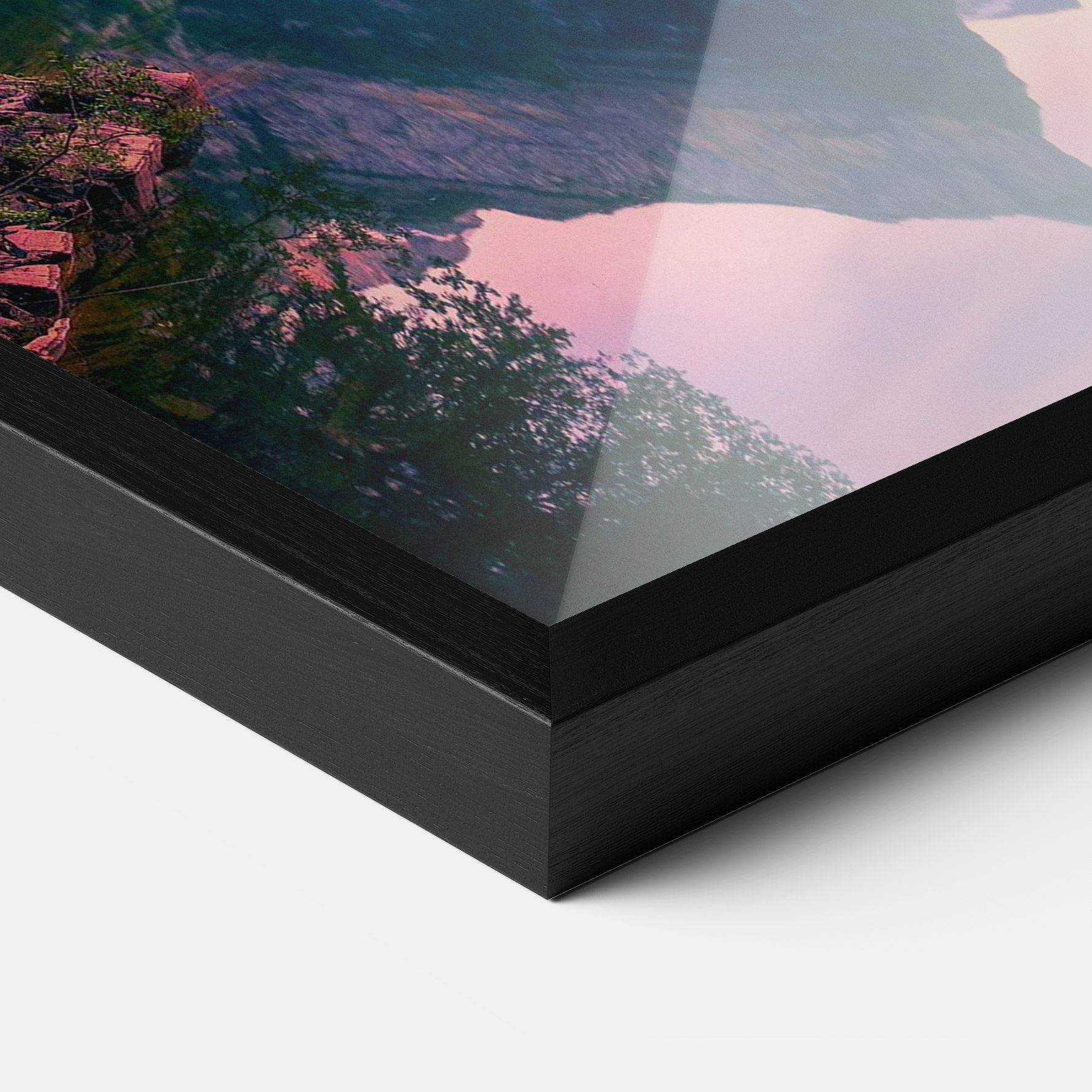 Purple Sunset Lake mockup 3