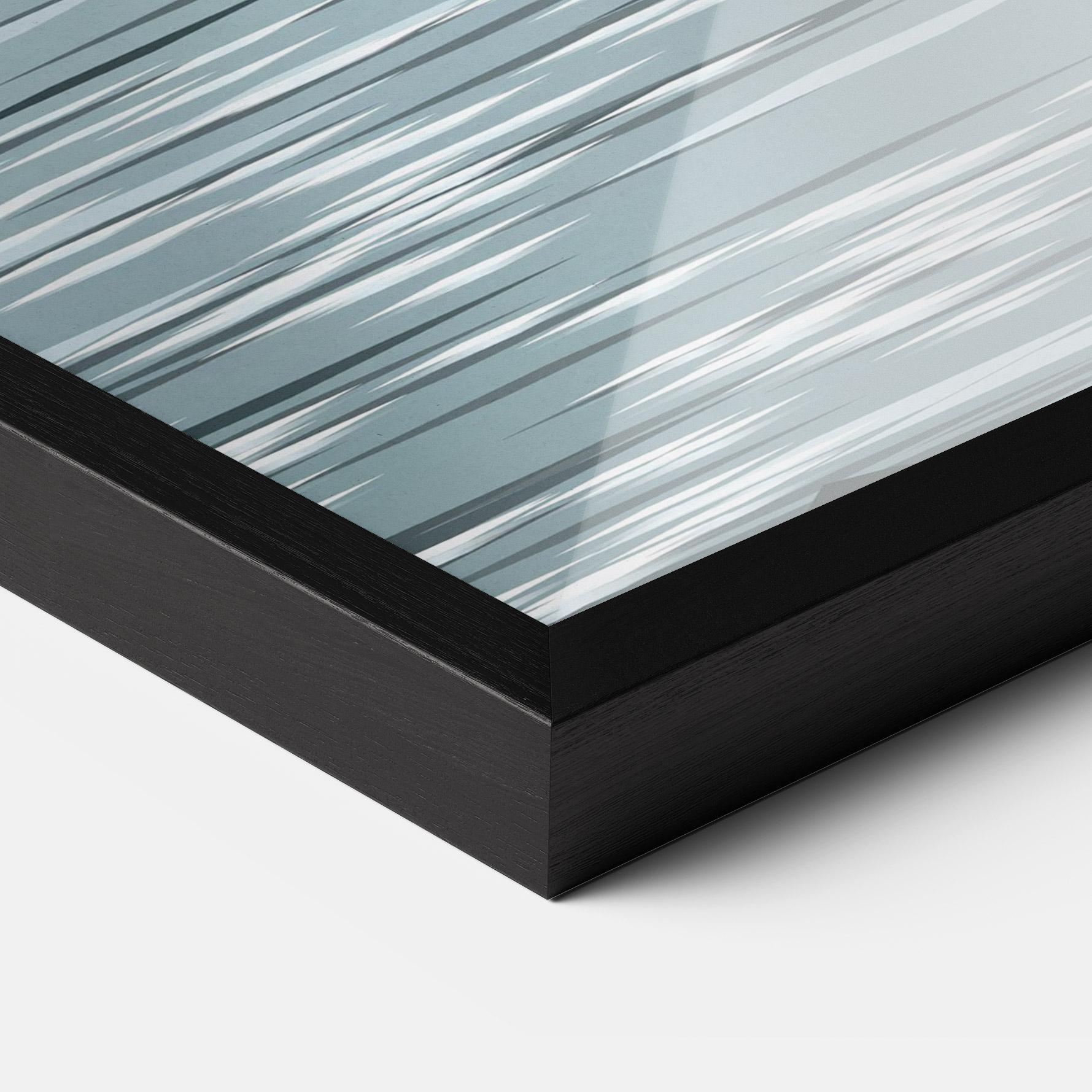 Рамкиран постер Sparkling Lake mockup 3