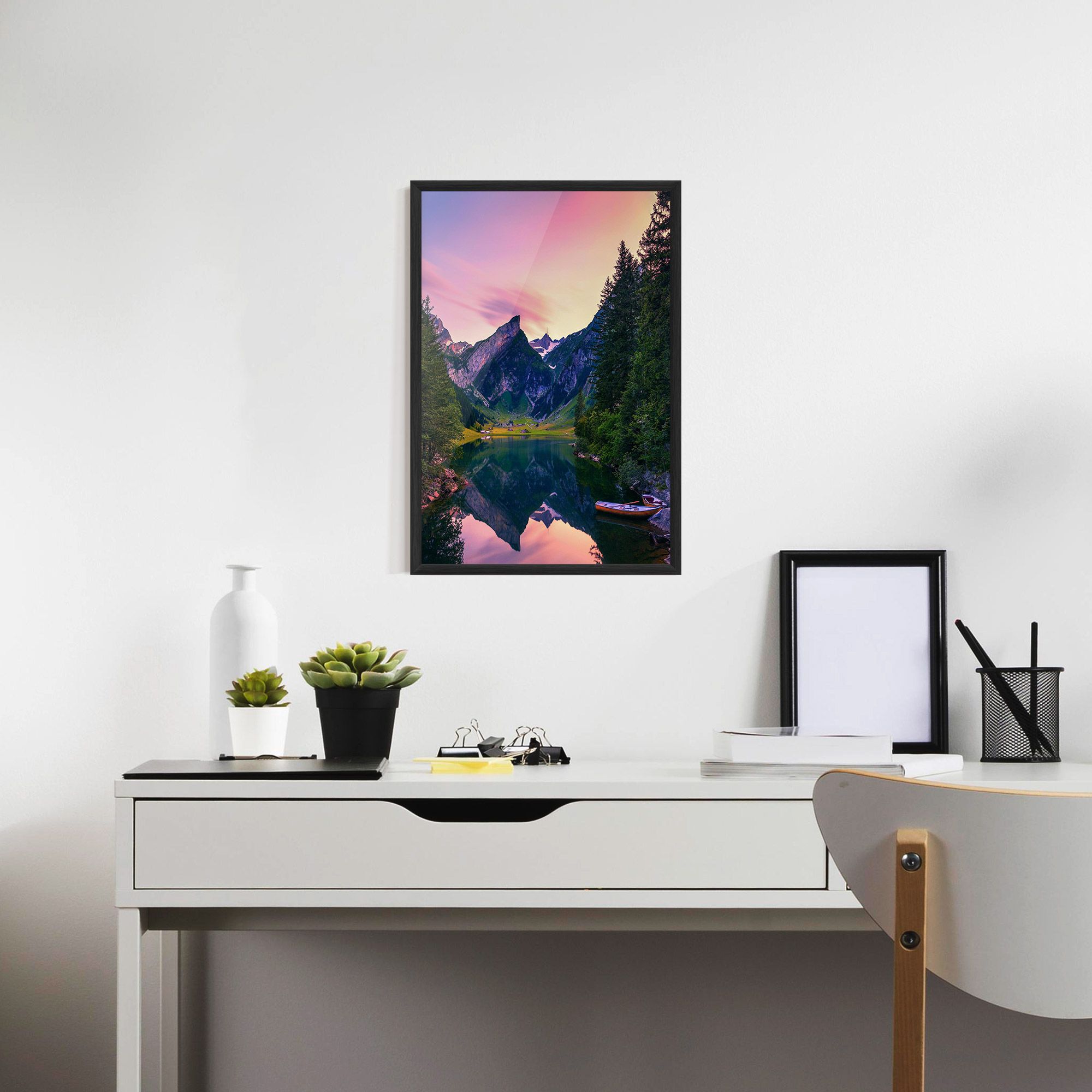 Purple Sunset Lake mockup 7