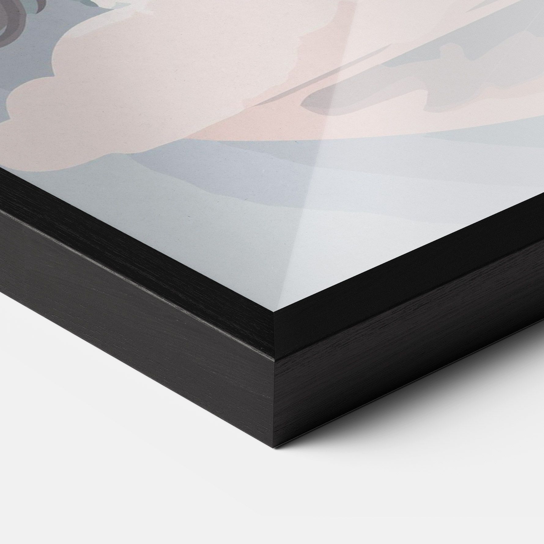 Cloud White Art mockup 3