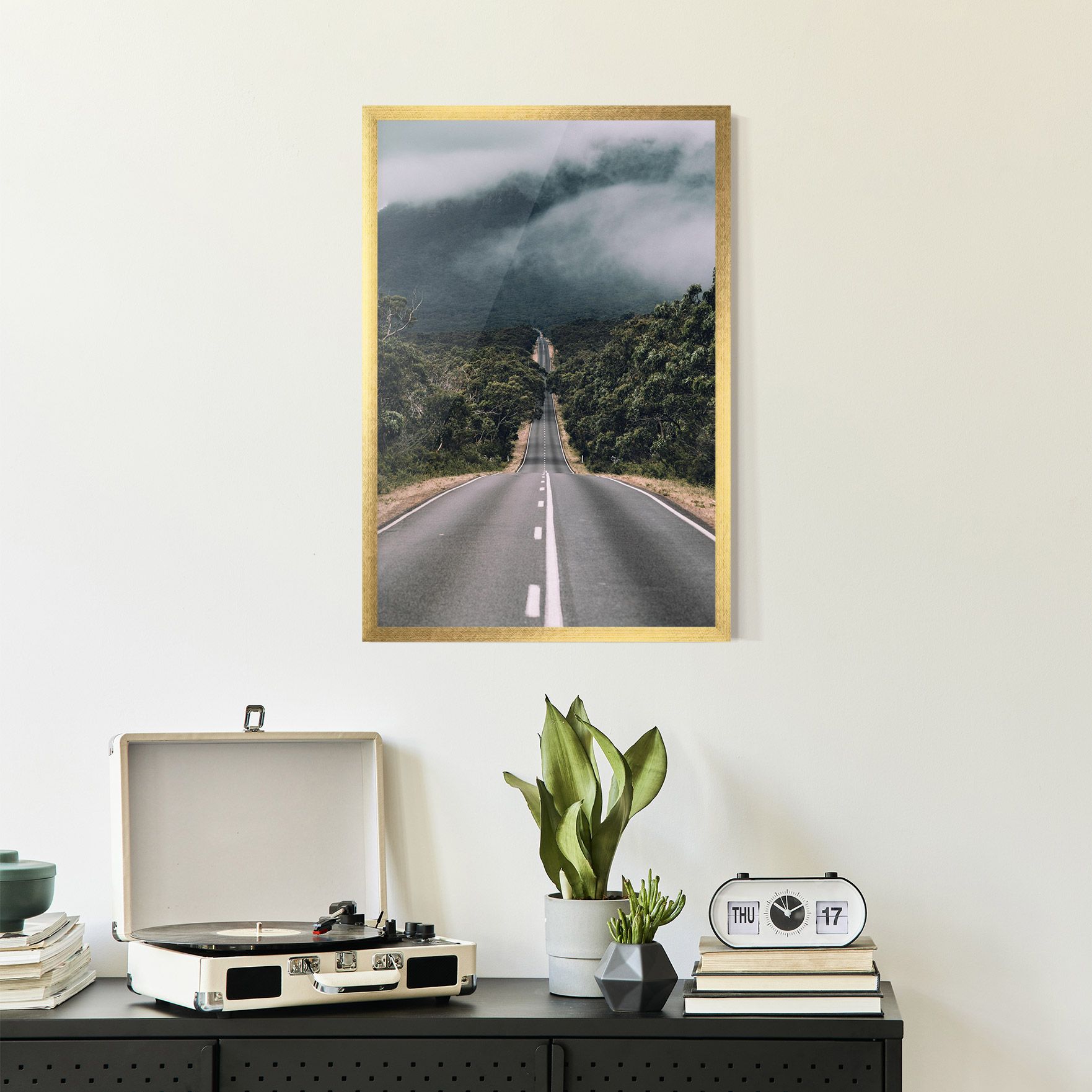 Forest Driving Road mockup 2