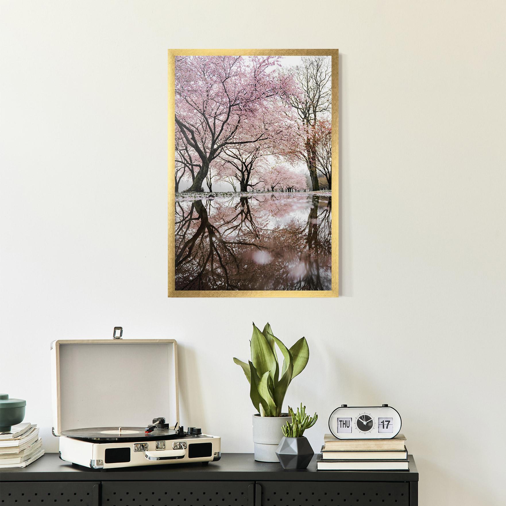 Рамкиран постер Rainy Days mockup 2