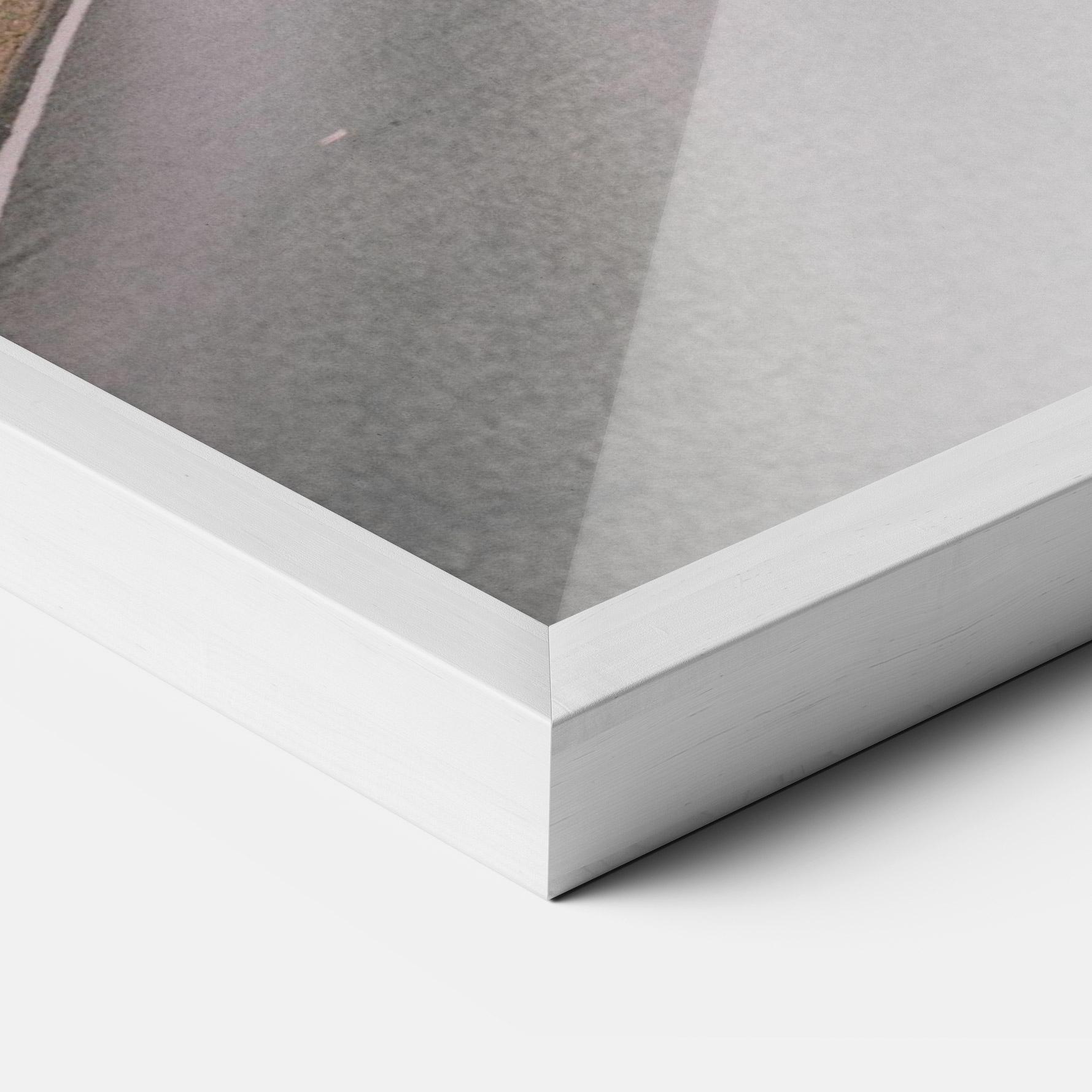 Рамкиран постер Forest Driving Road mockup 3