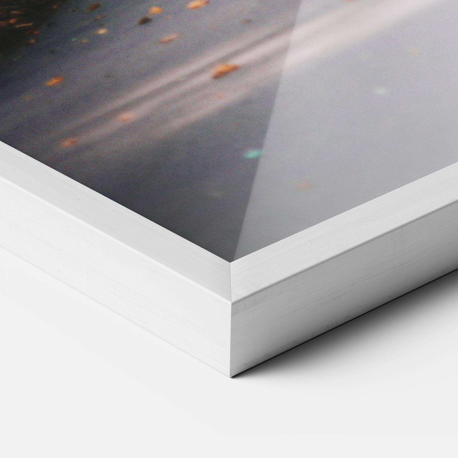 Рамкиран постер Red Trees Road mockup 3