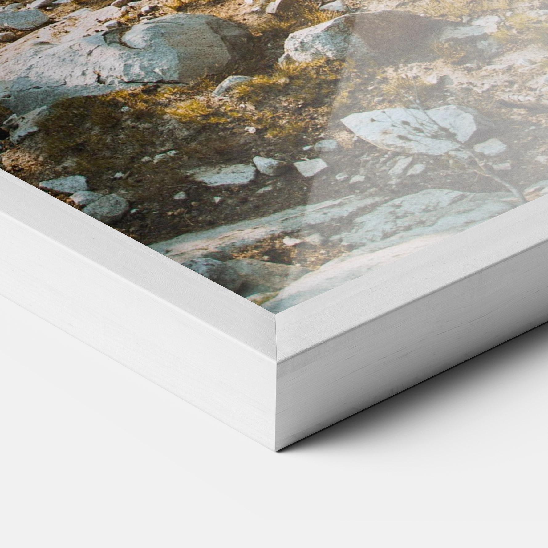 Рамкиран постер Rock Forest View mockup 3