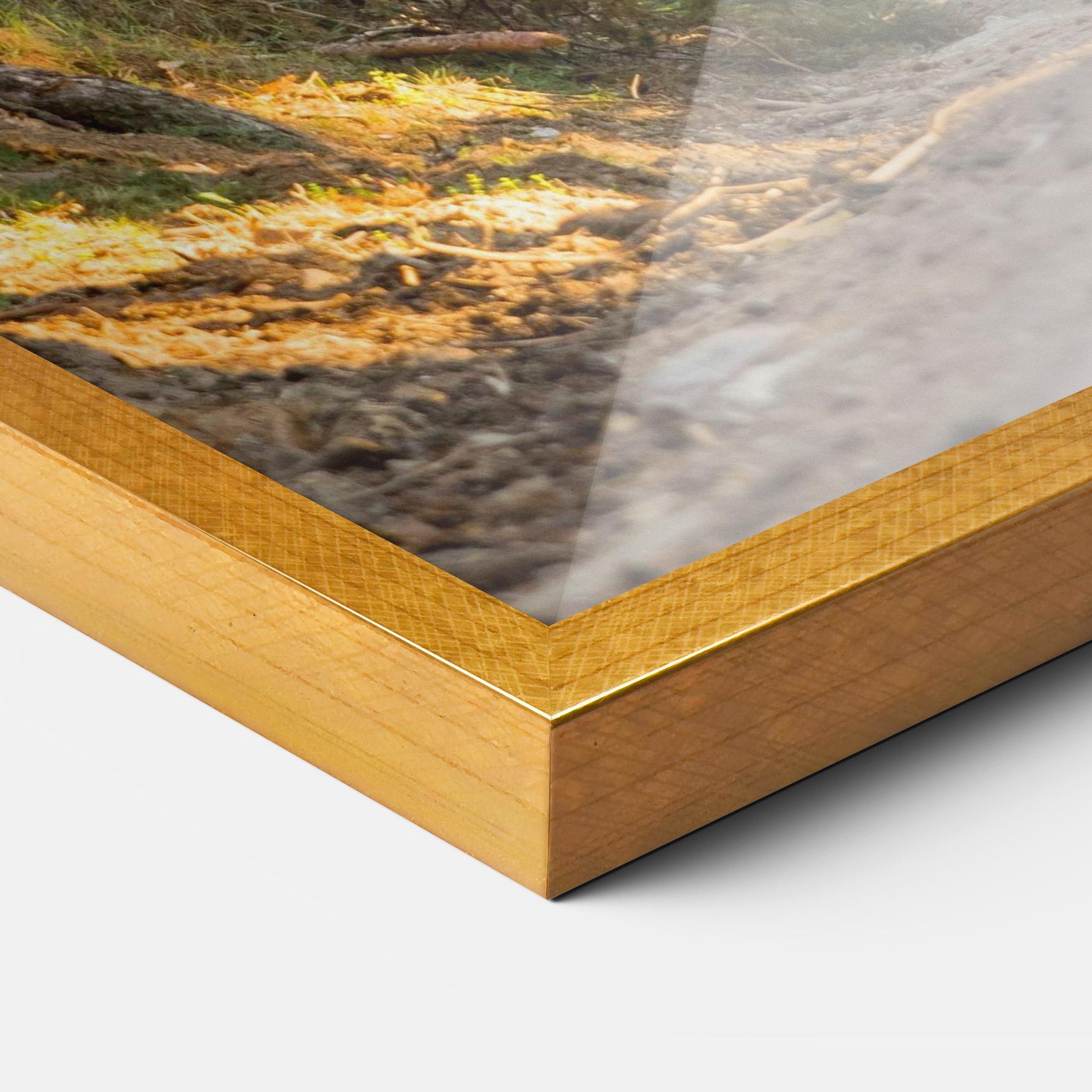 Рамкиран постер Big Trees Forest mockup 3