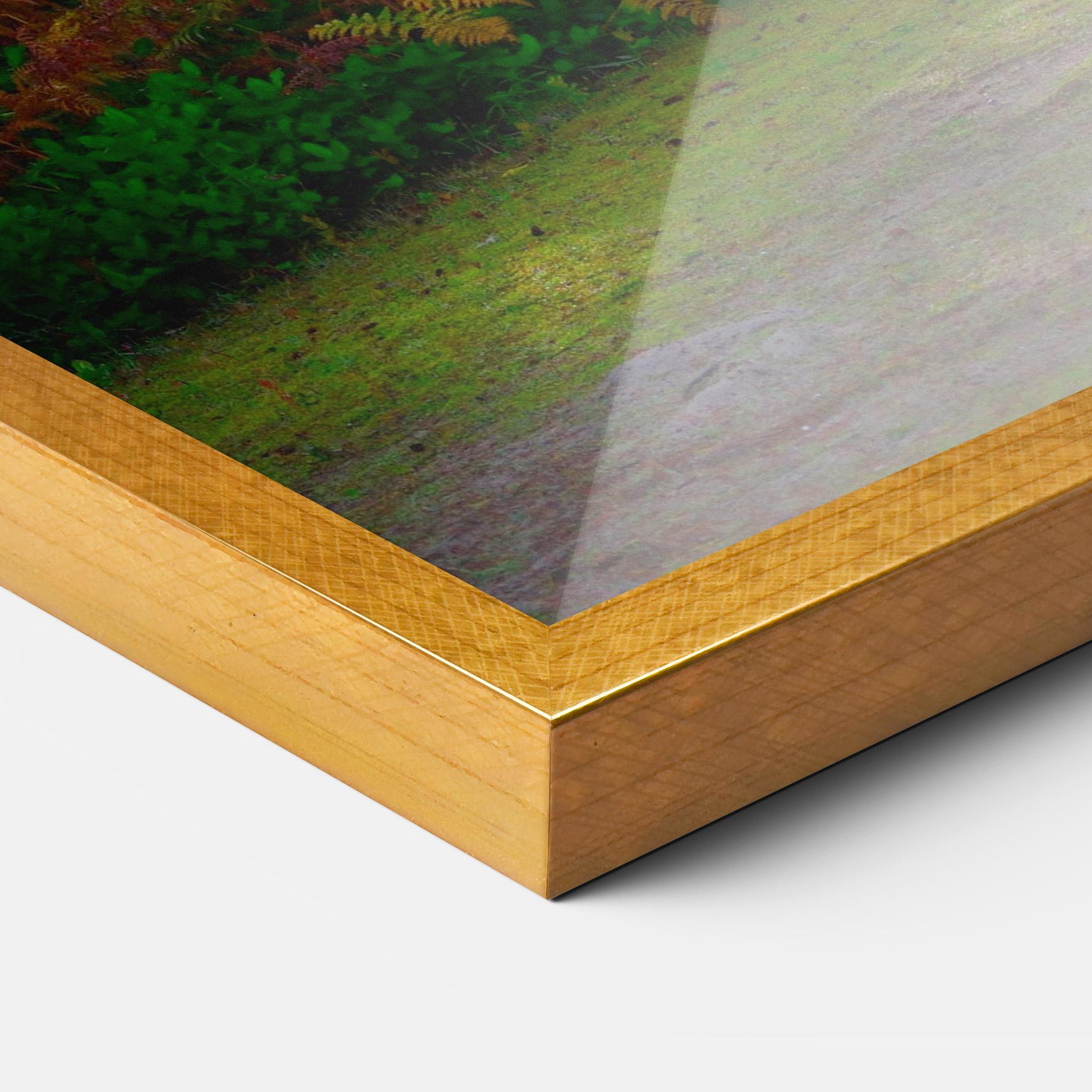 Рамкиран постер Forest Light mockup 3