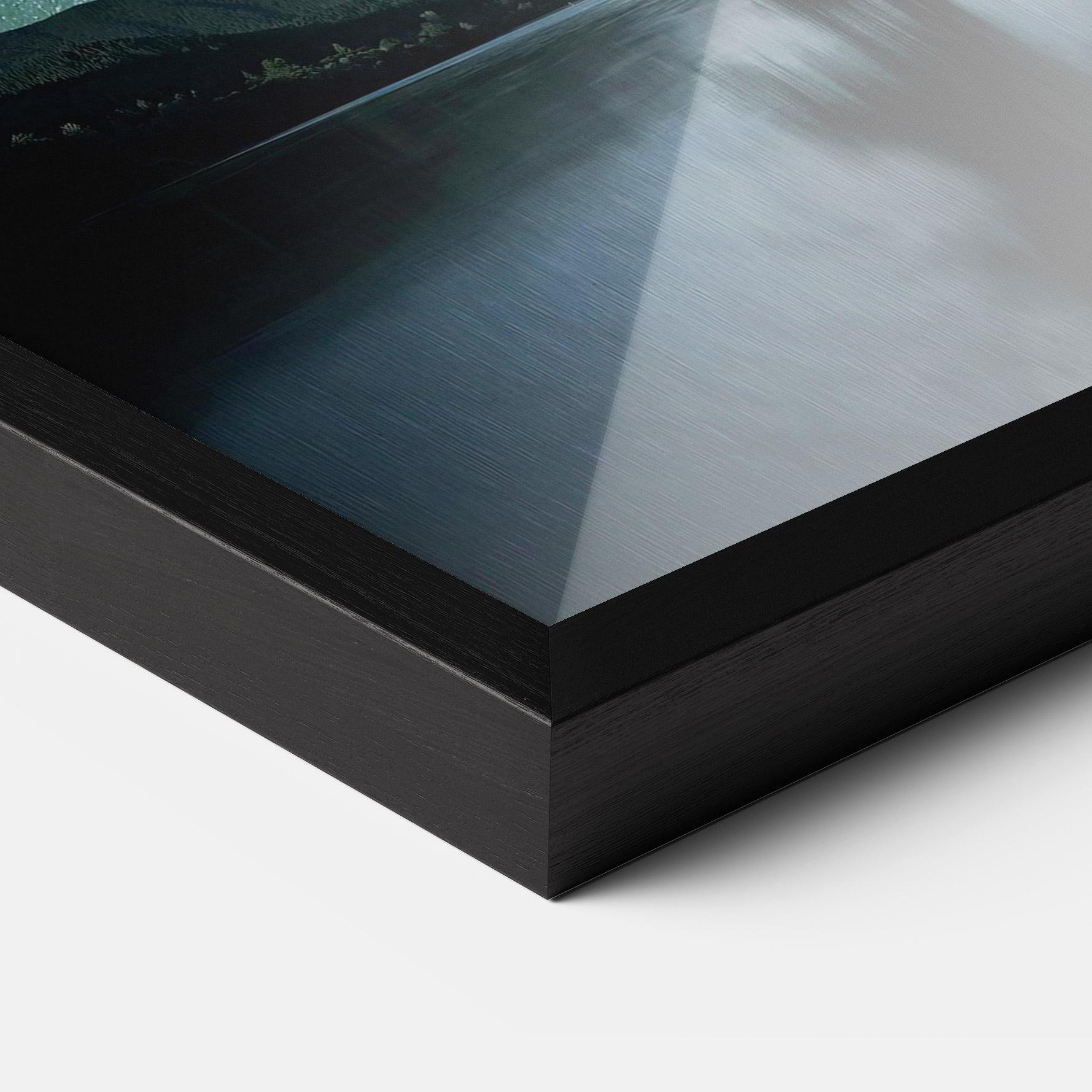 Рамкиран постер Lake Stars mockup 3