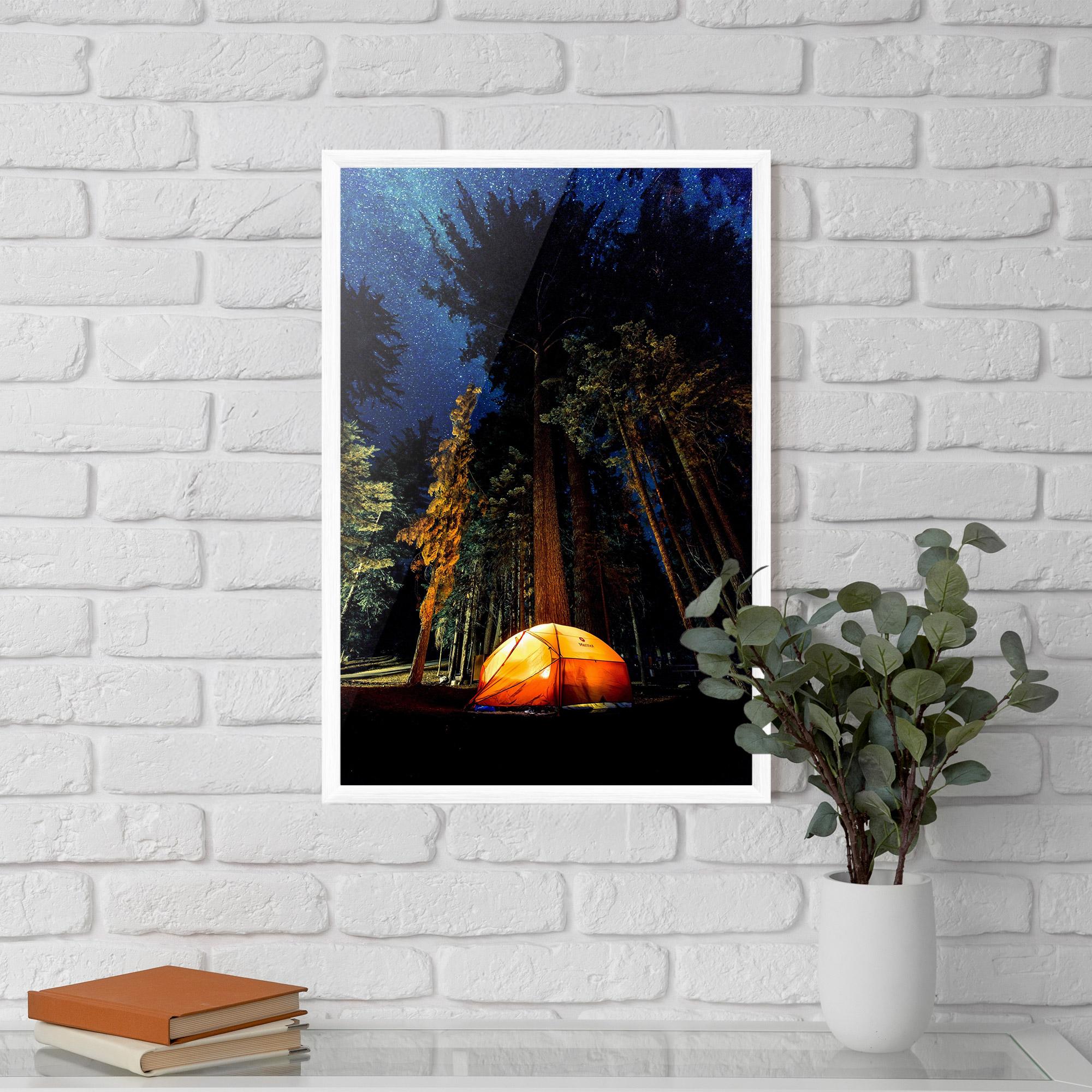 Рамкиран постер Forest Trip mockup 5