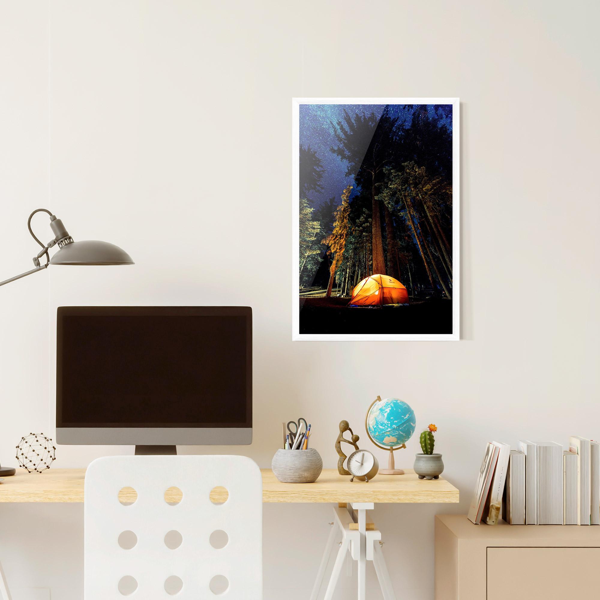 Рамкиран постер Forest Trip mockup 6