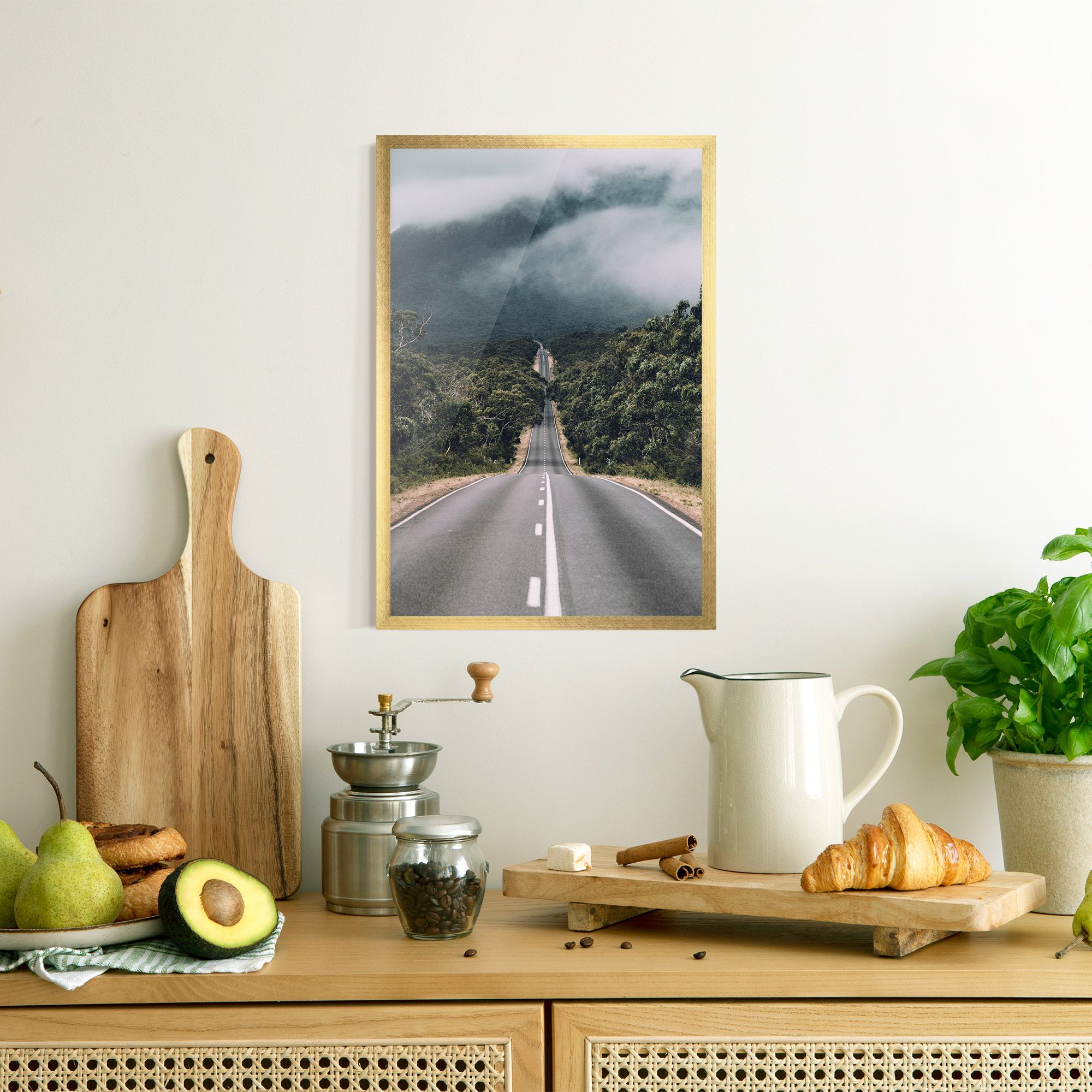 Forest Driving Road mockup 8