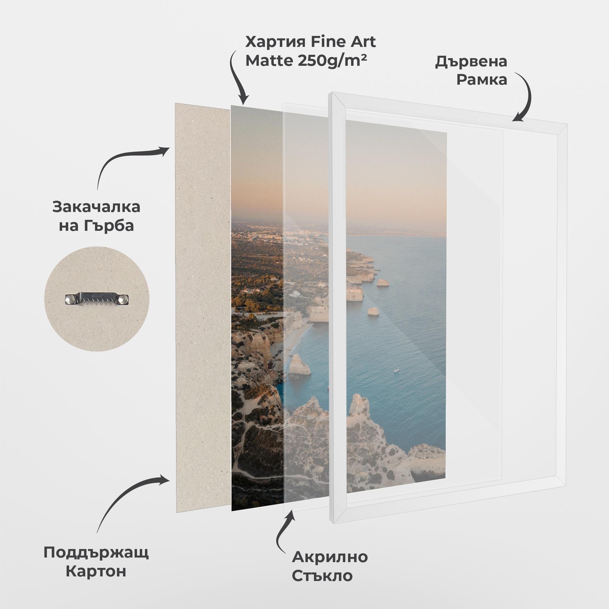 Рамкиран постер Water Landscape mockup 1