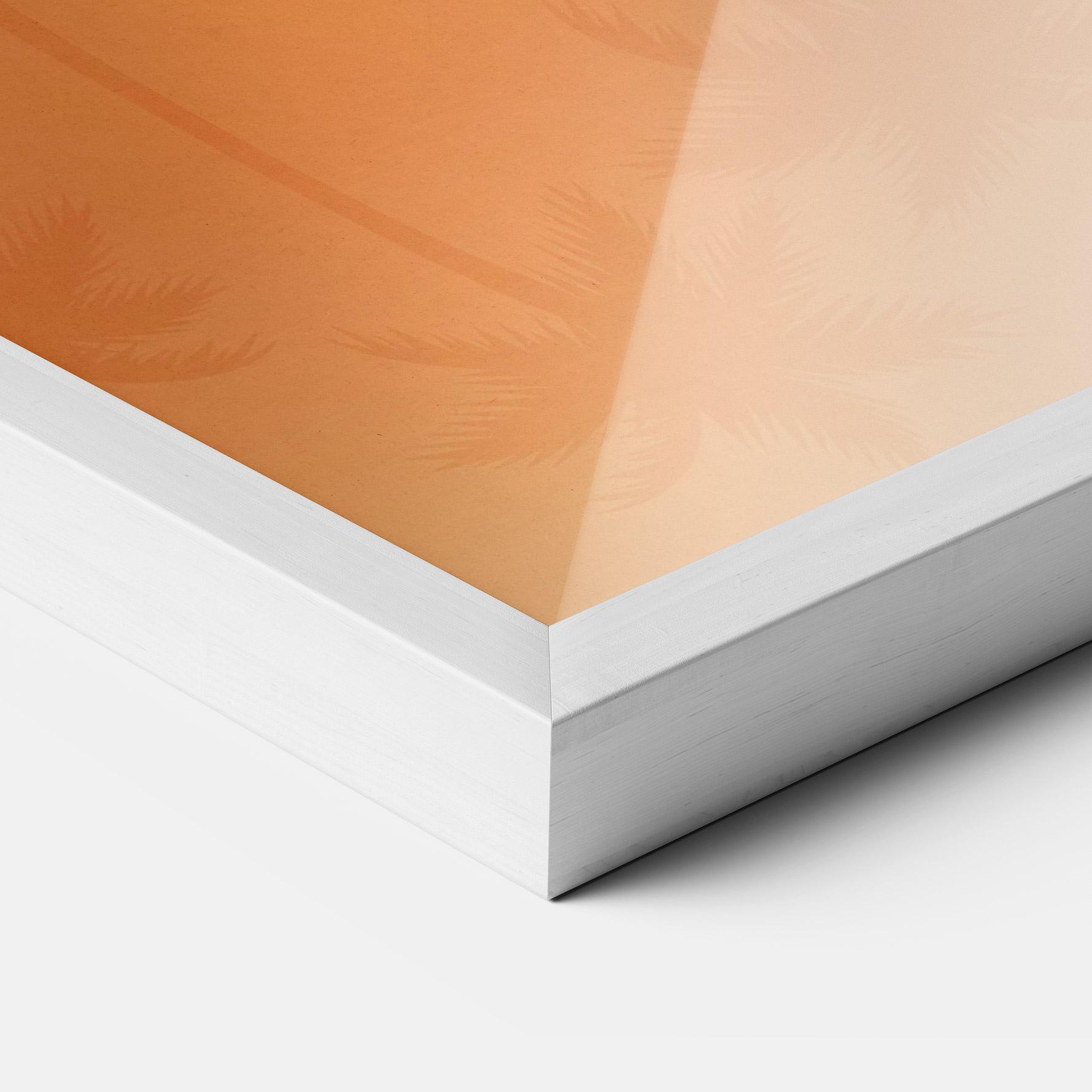 Рамкиран постер Sunset Beach 02 mockup 3