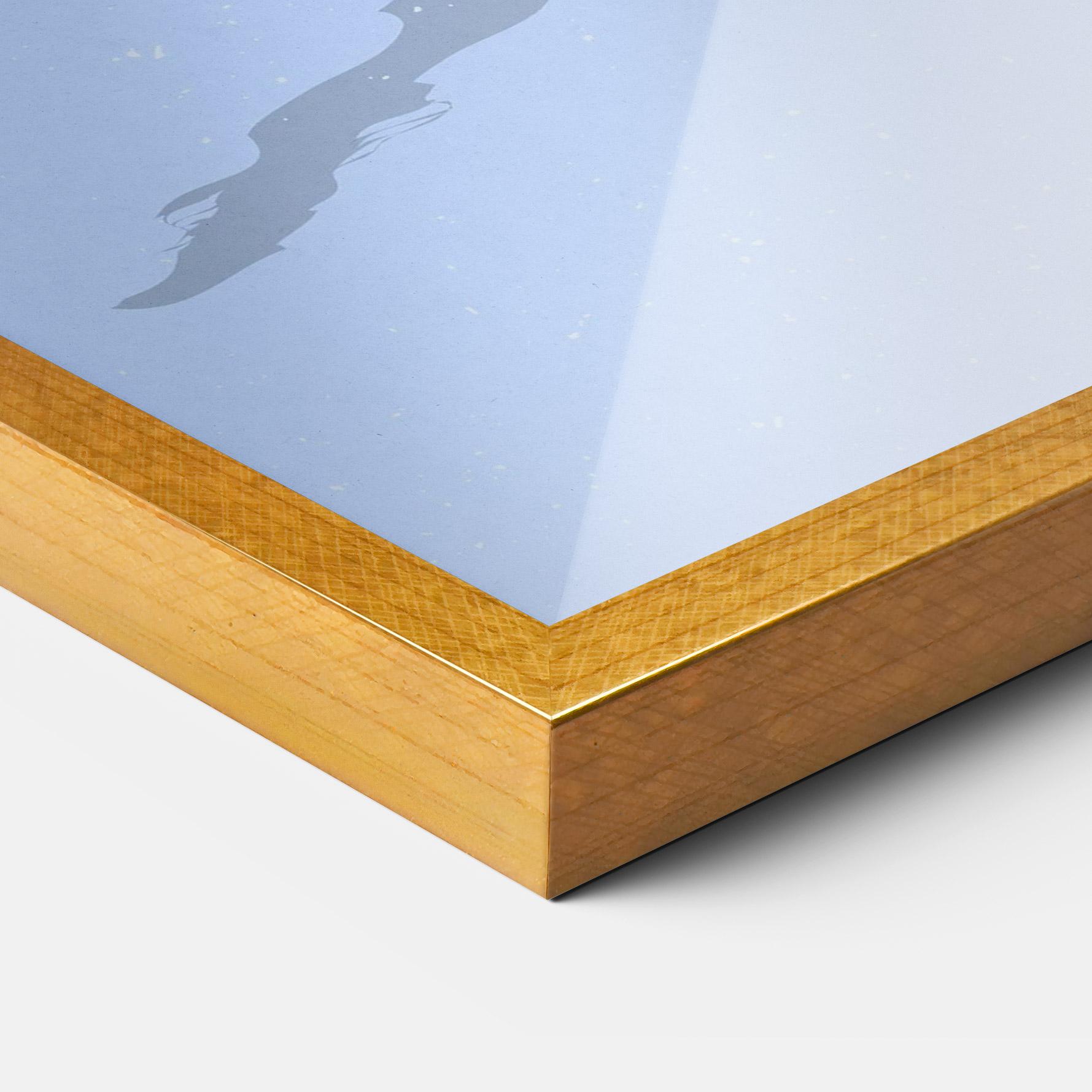 Рамкиран постер Beach Tower mockup 3