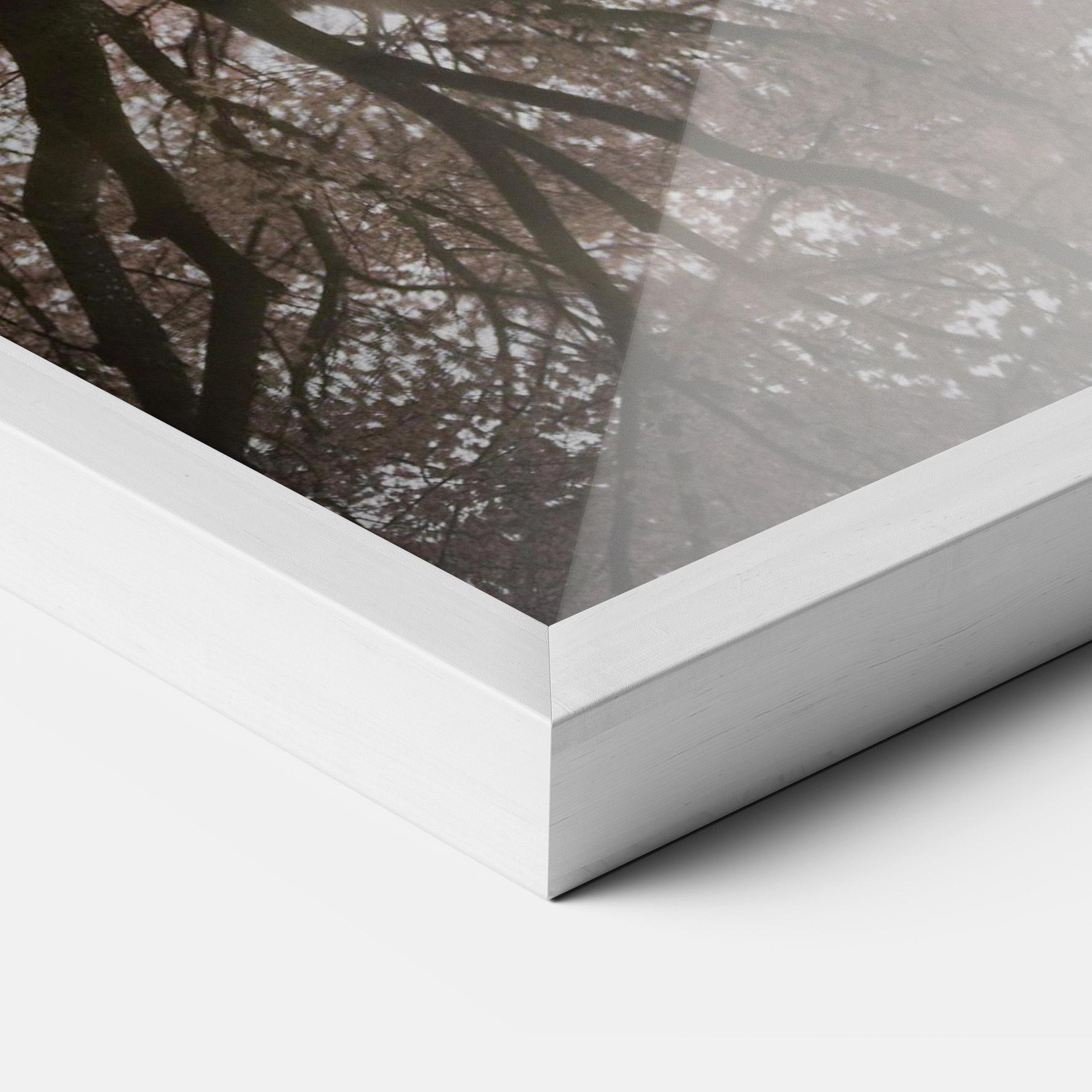 Рамкиран постер Pretty Pink Spring Tree mockup 3