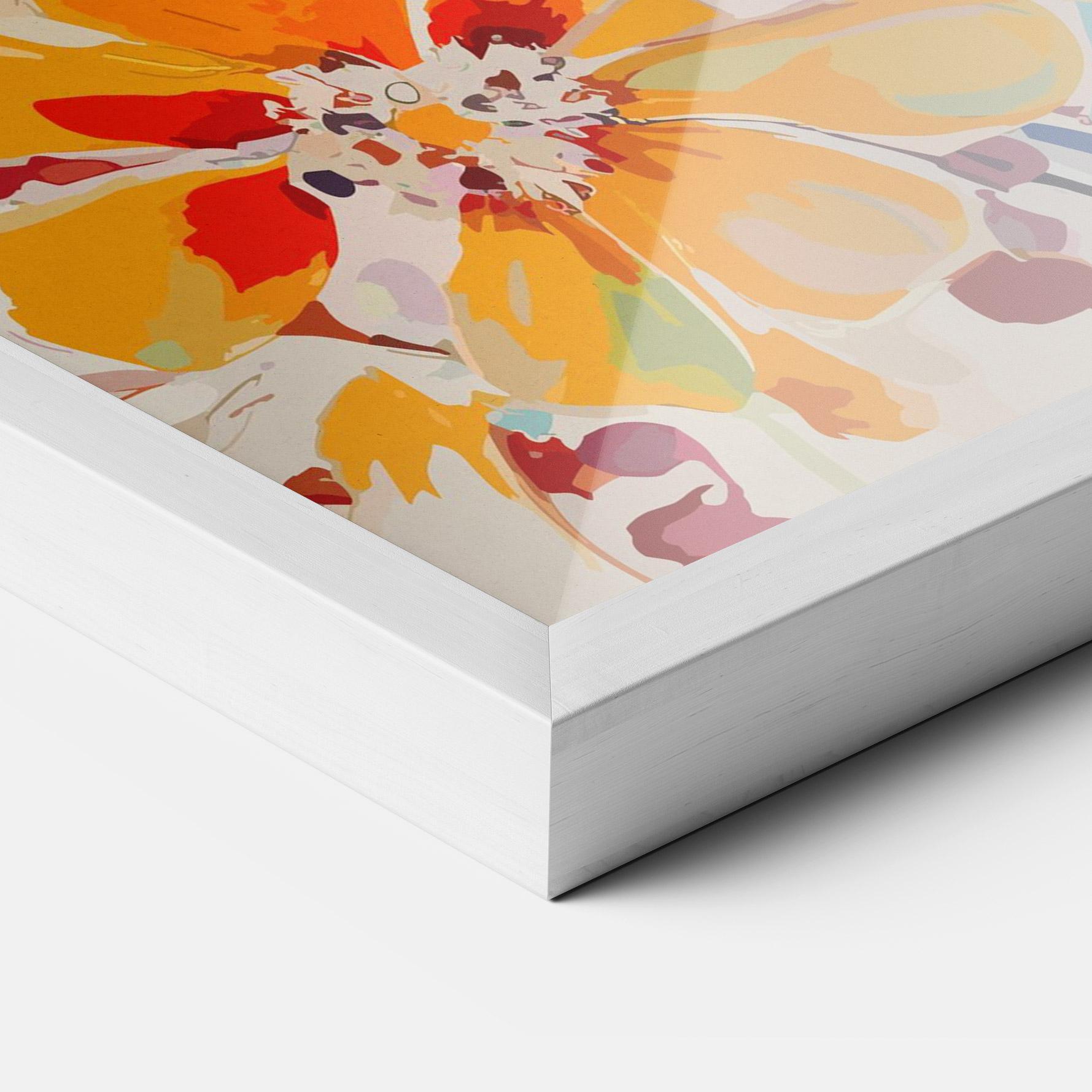 Рамкиран постер Red Orange Spring mockup 3