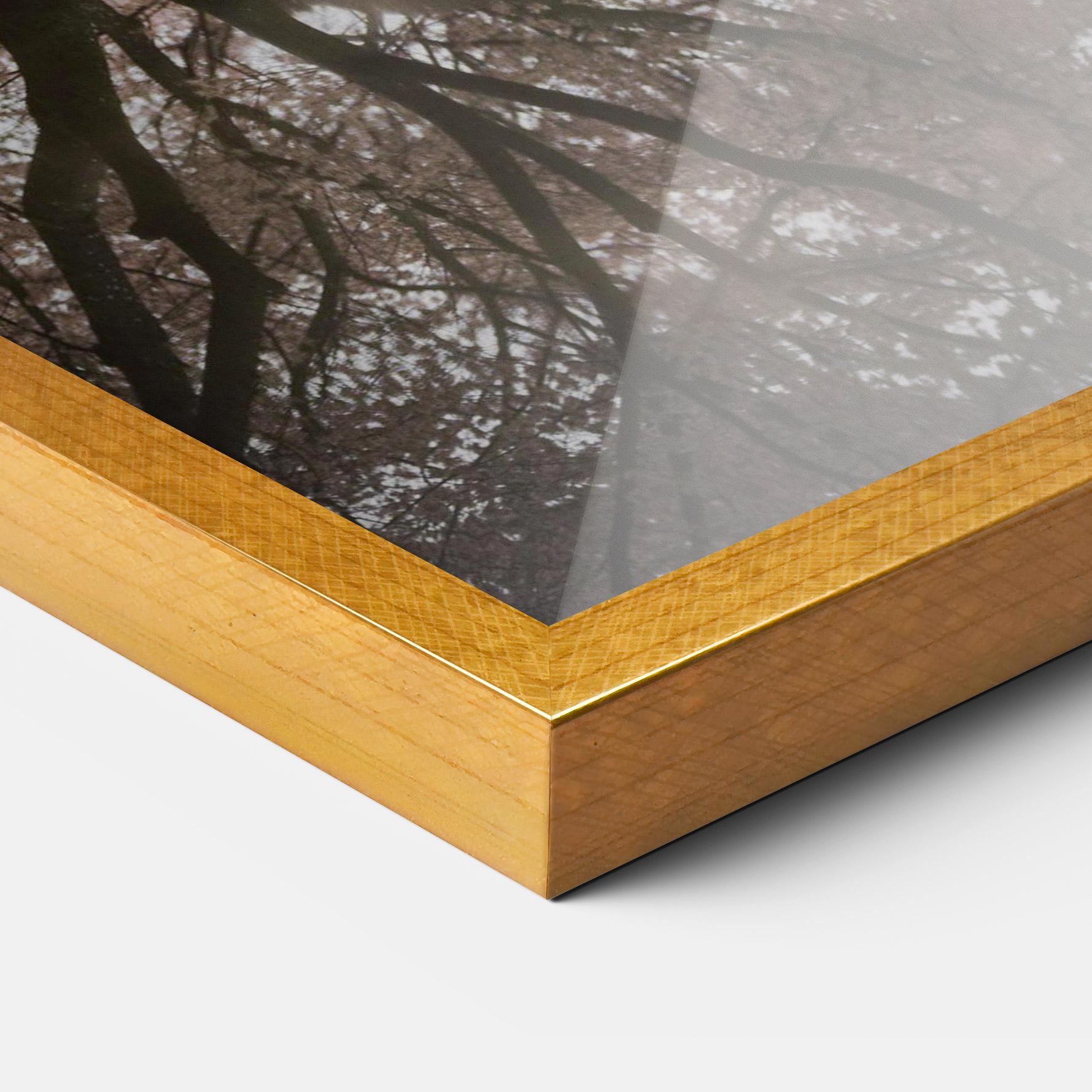 Рамкиран постер Pretty Pink Spring Tree mockup 3