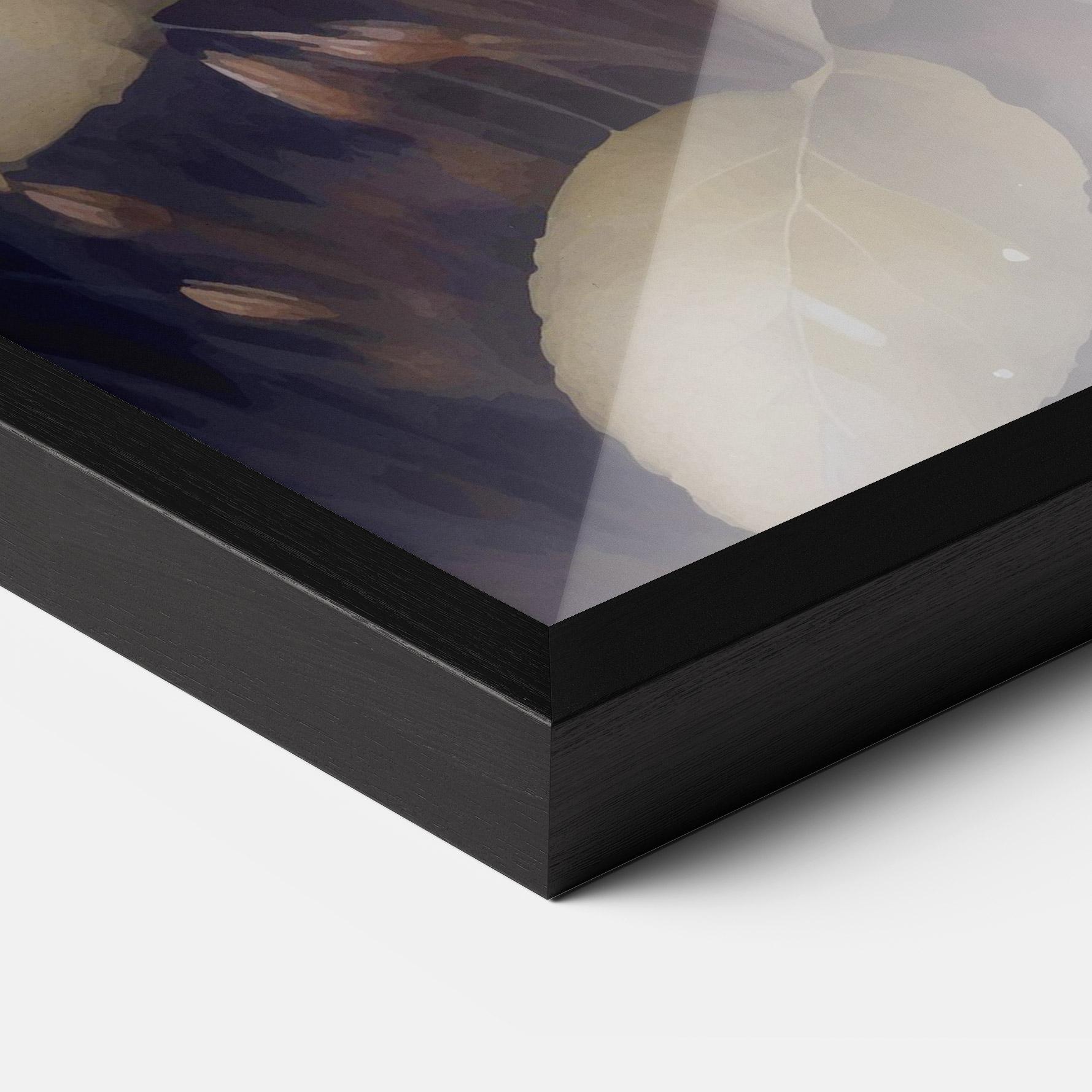 Рамкиран постер Cream Flower Spring mockup 3