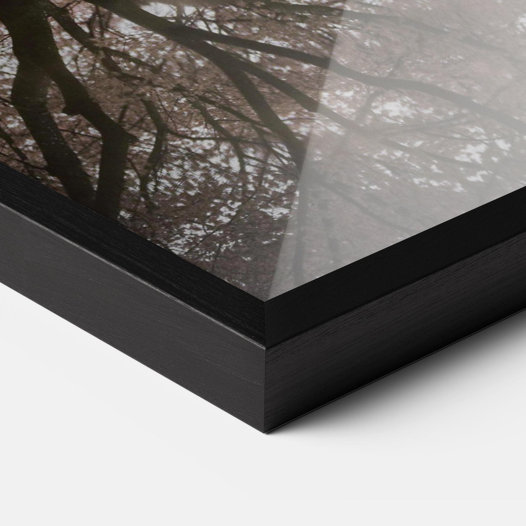 Рамкиран постер Pretty Pink Spring Tree mockup 3