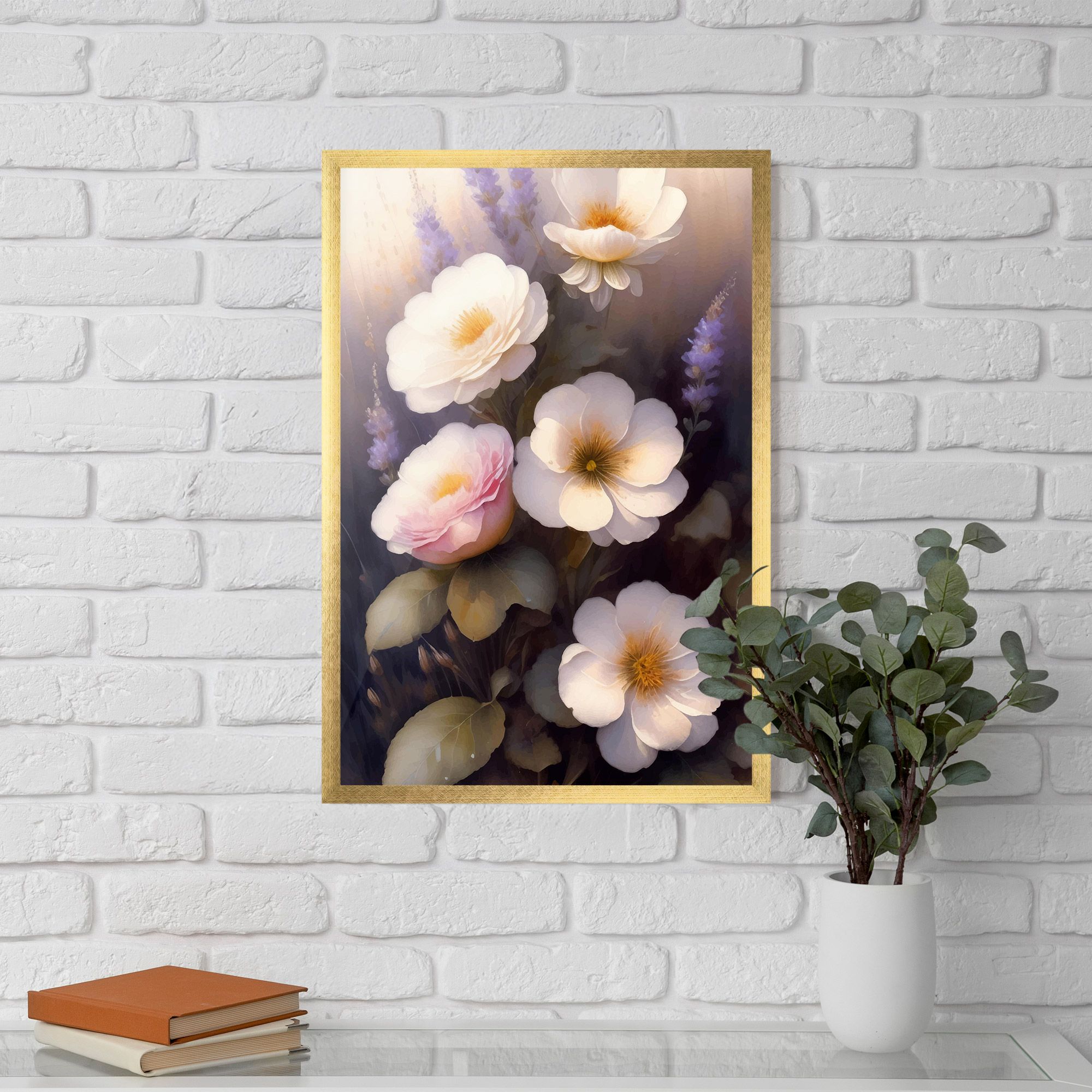 Cream Flower Spring mockup 5