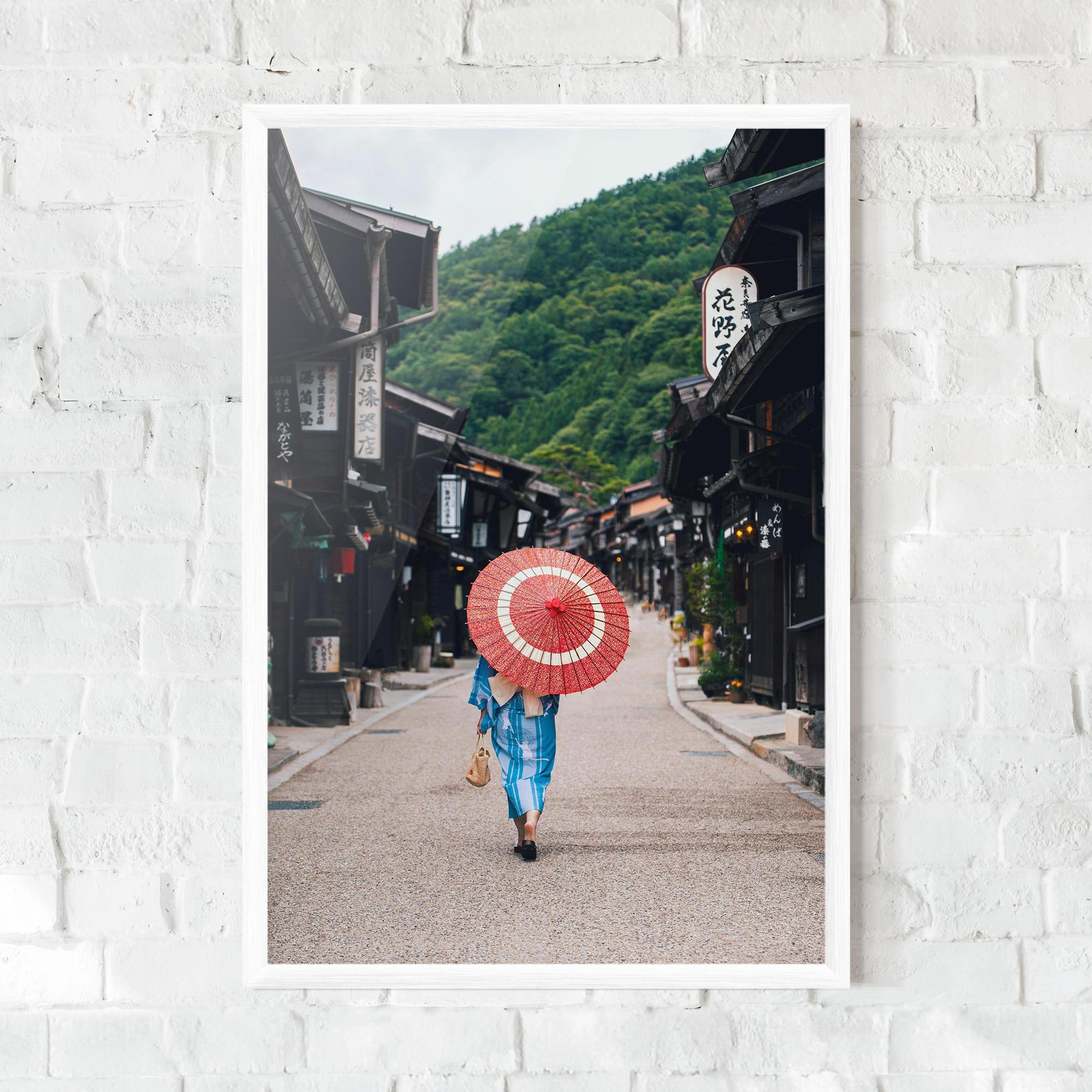 Рамкиран постер China Roads mockup 0